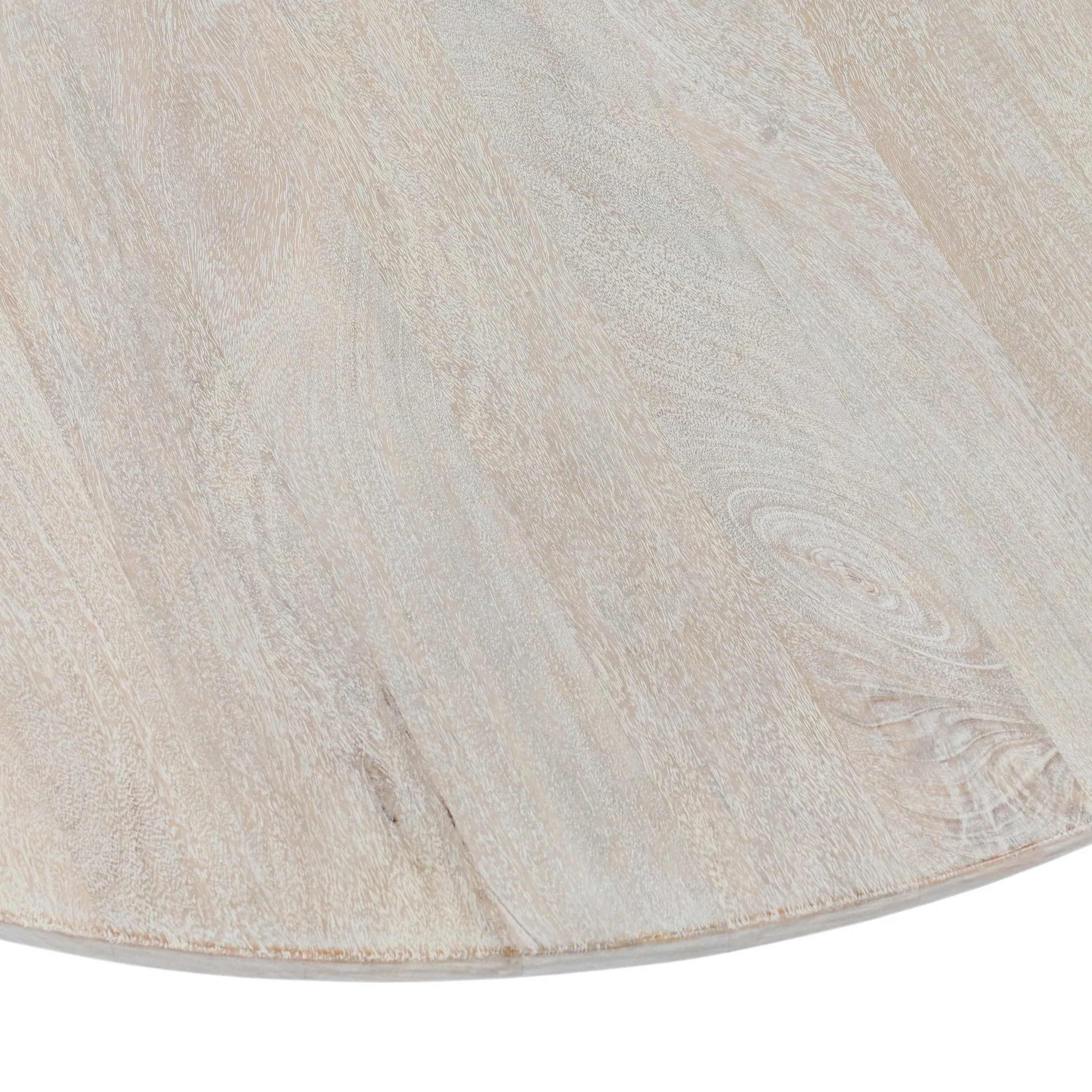 Hera Mango Washed Wood Round Dining Table - Image 10