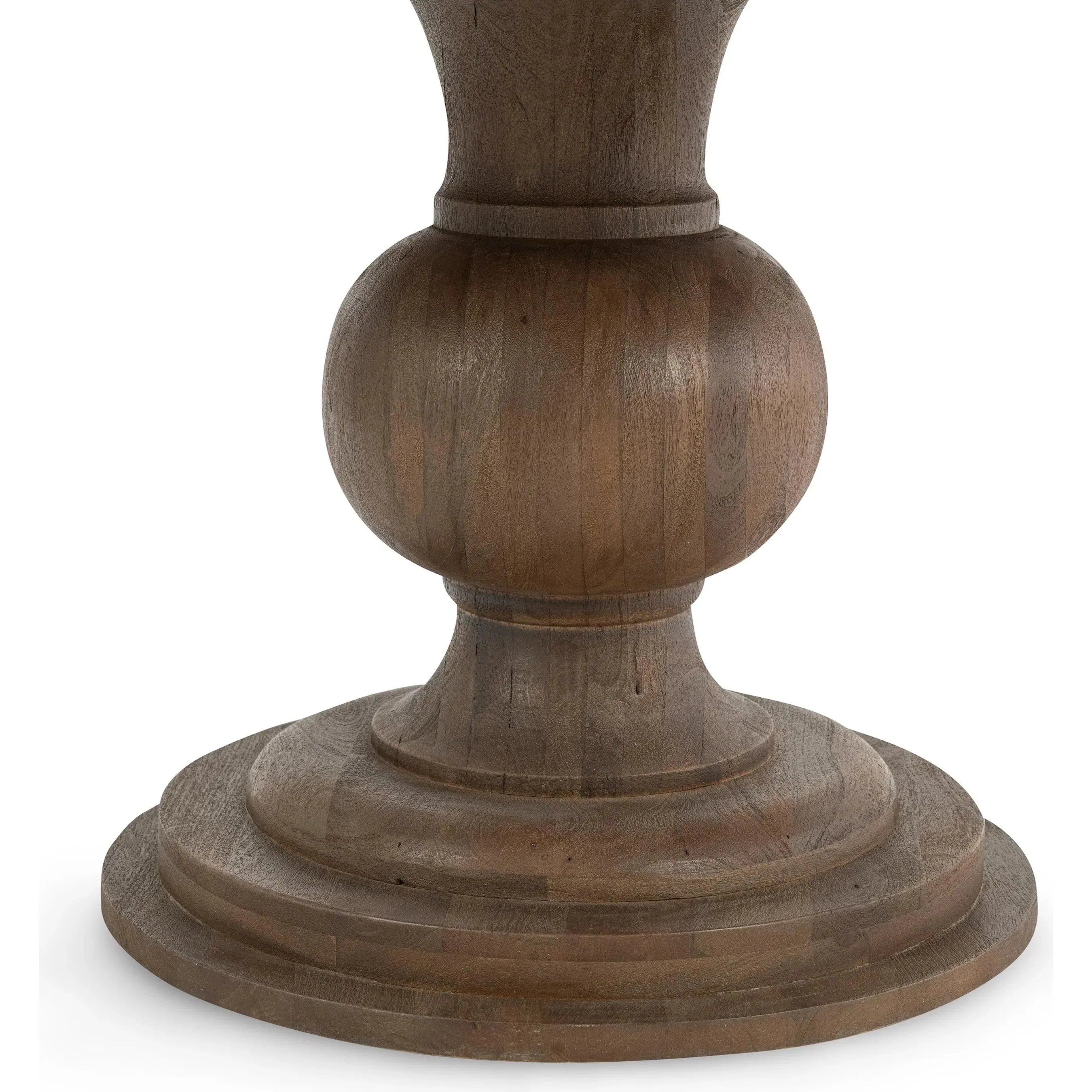 Hera Mango Washed Wood Round Dining Table - Image 15