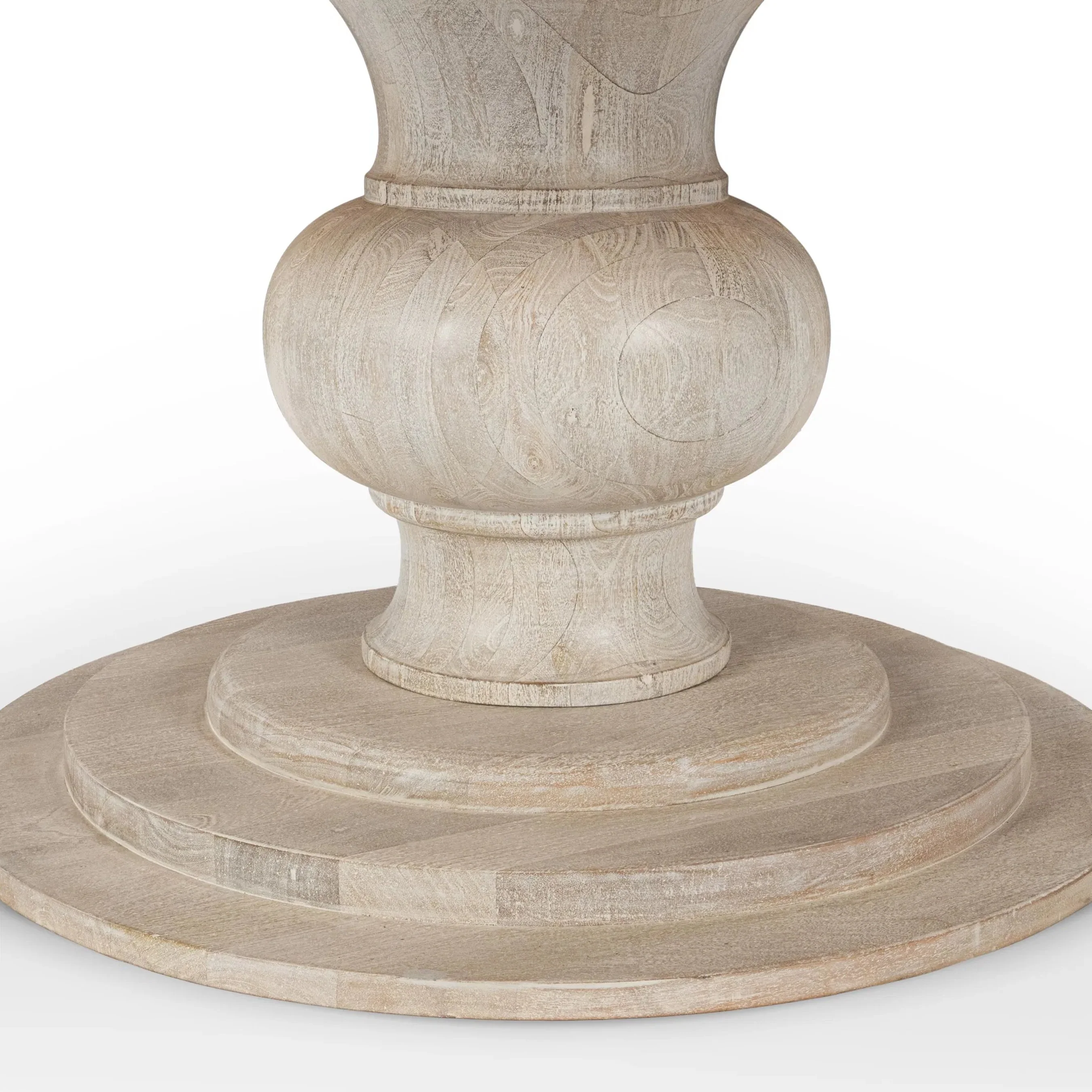 Hera Mango Washed Wood Round Dining Table - Image 18