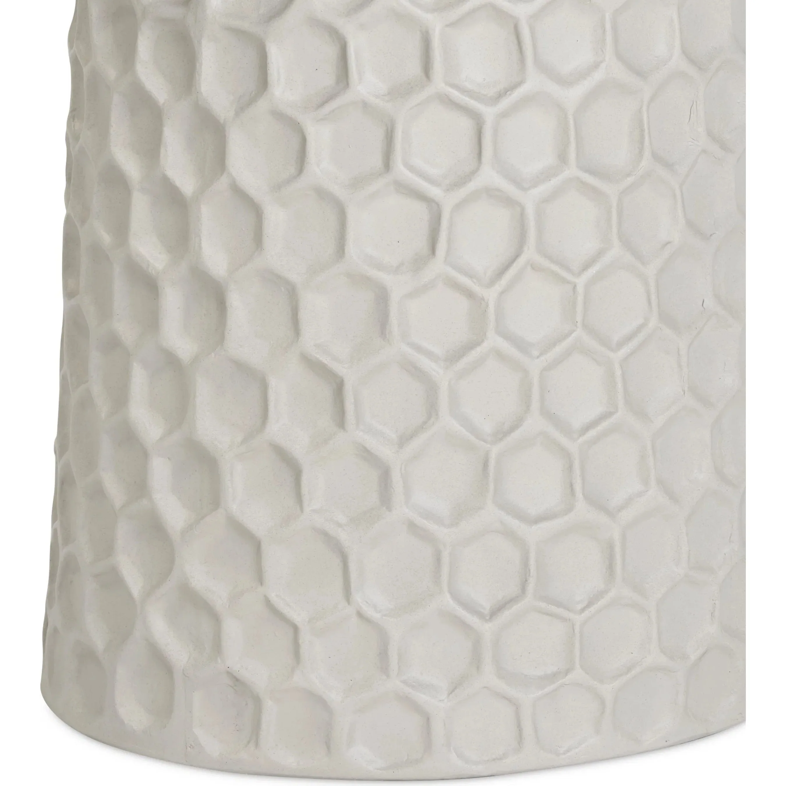 Hessa Indoor/Outdoor Chiseled Side Table - Image 7