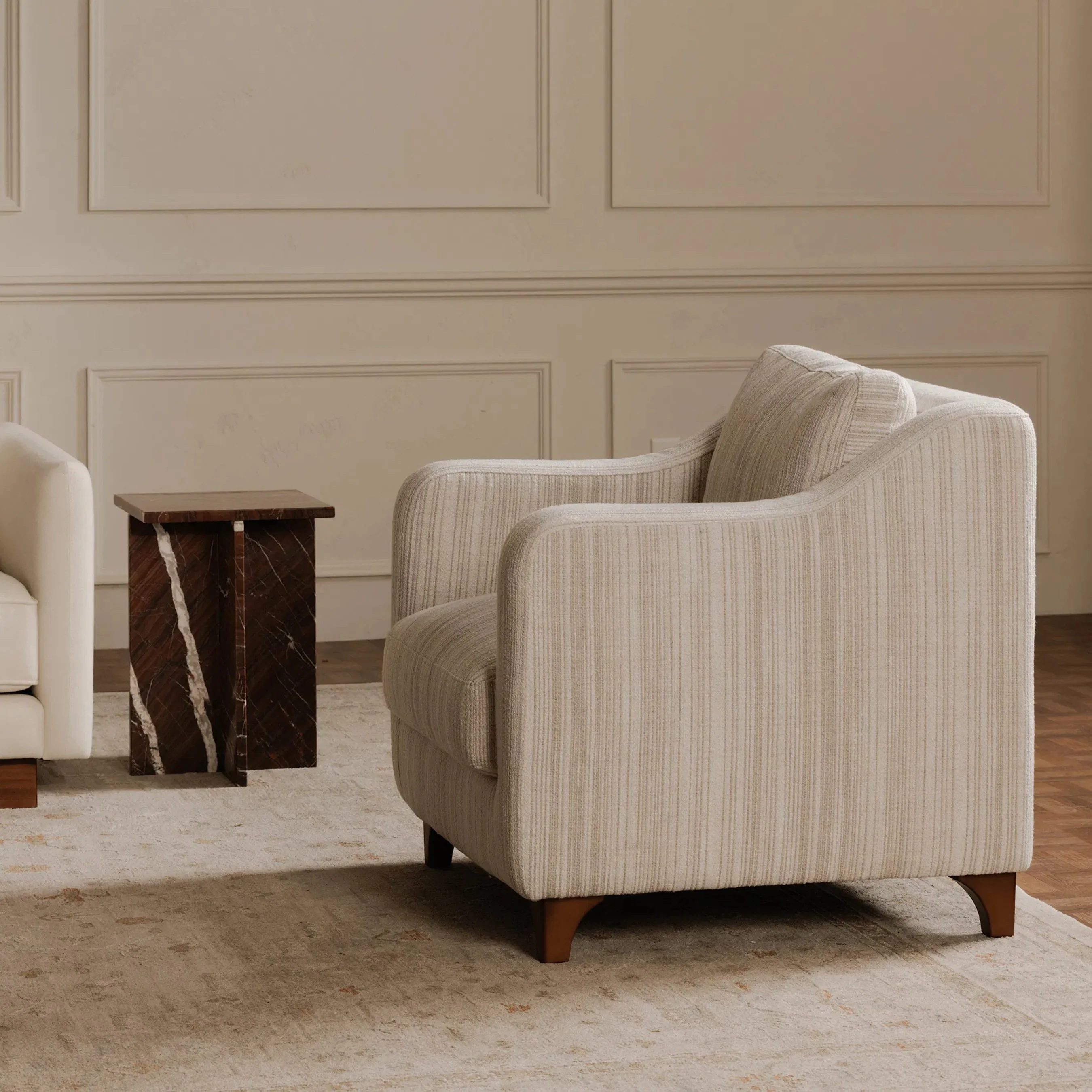 Hewitt Accent Chair Stripe - Image 8