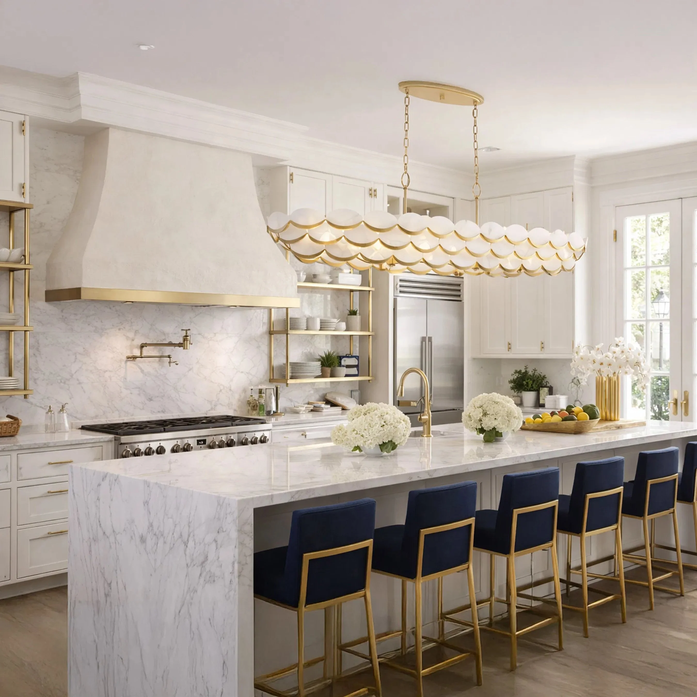 High Tide 6 Light Linear Pendant - Image 5