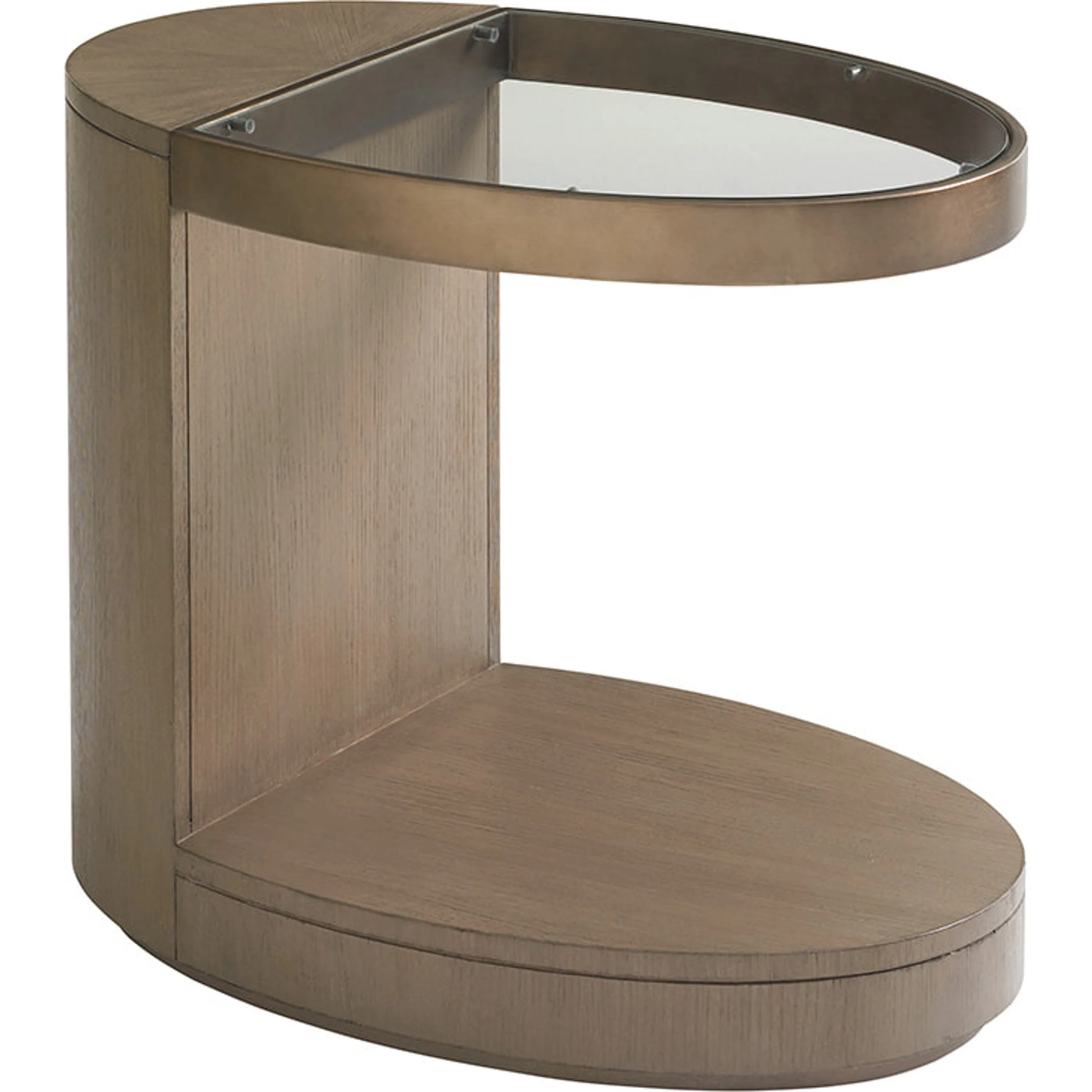 Highball Oval End Table