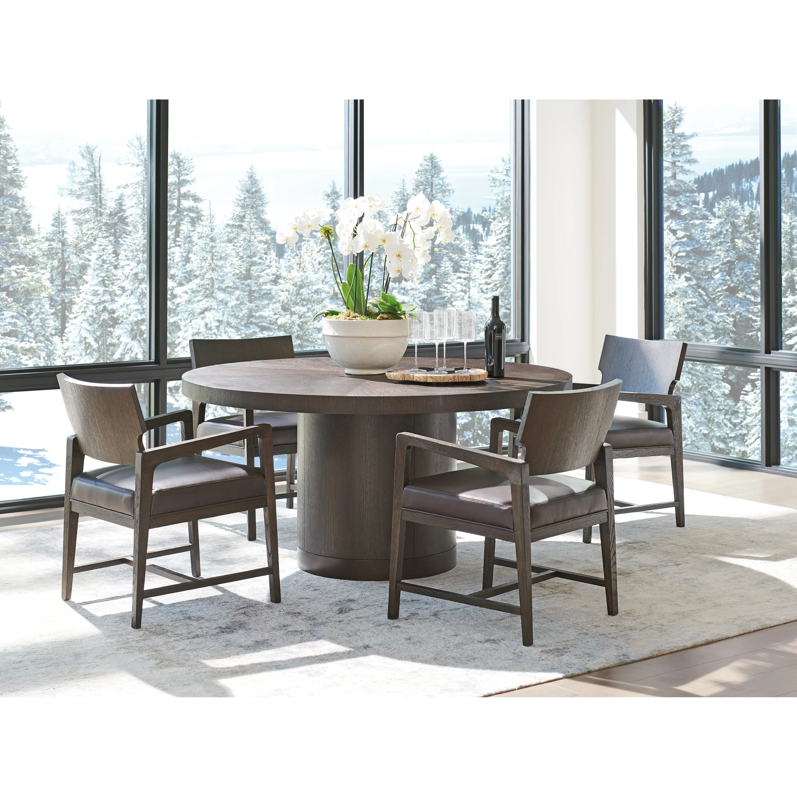 Highland Leather Dining Chair - Image 3