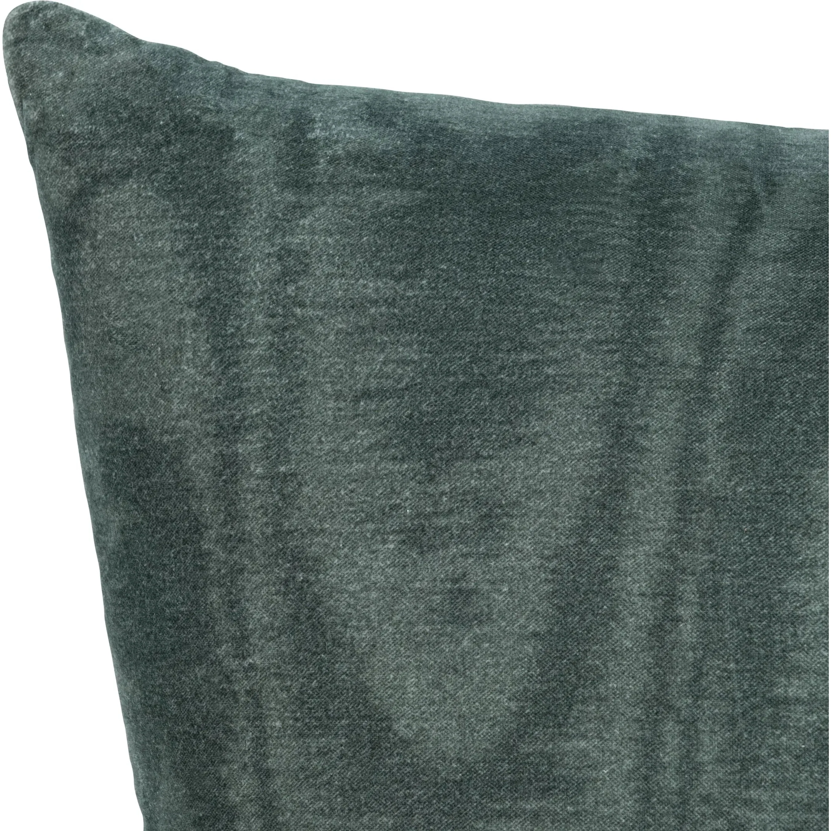 Hildene Velvet Cotton Throw Pillow - Image 8