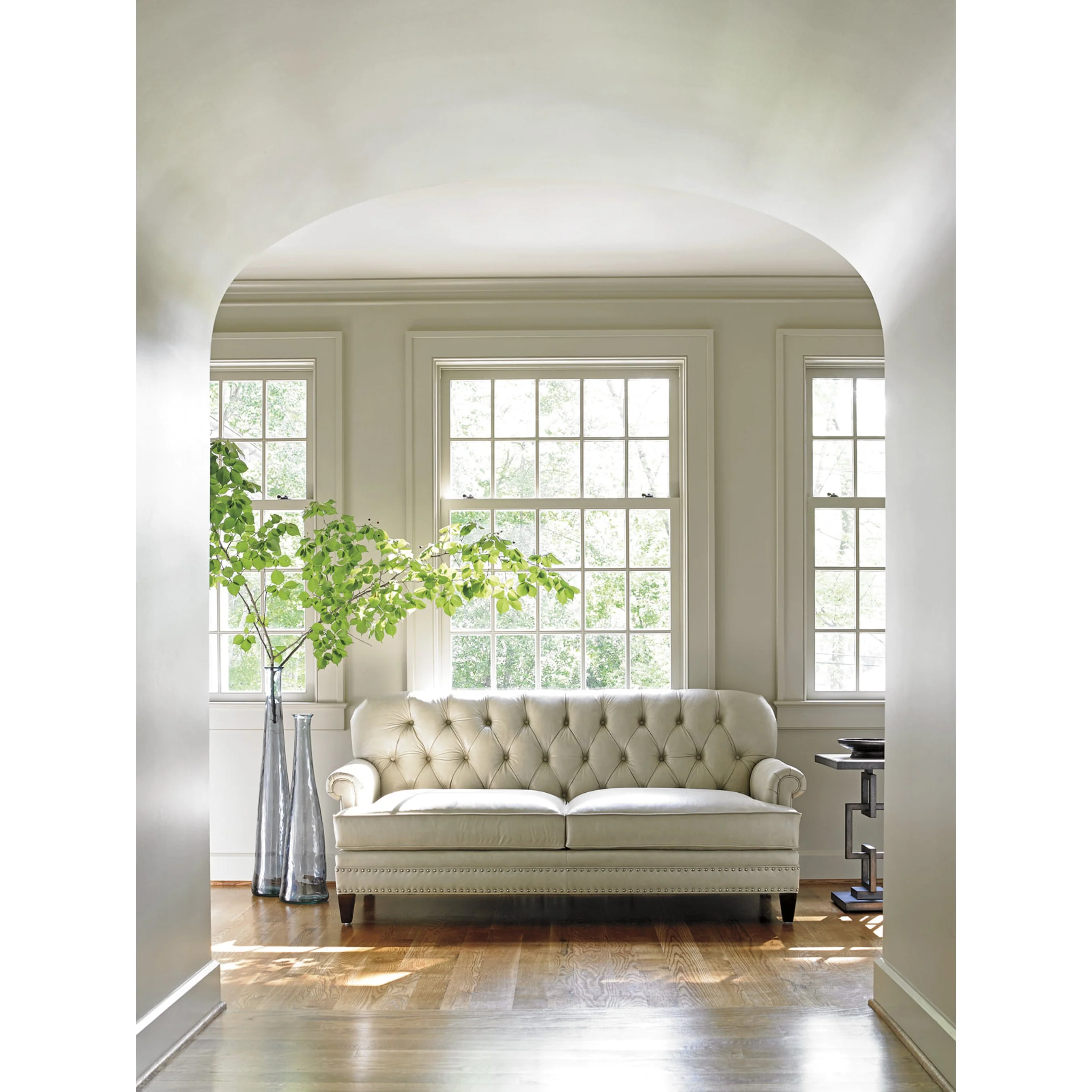Hillstead Leather Settee - Image 3