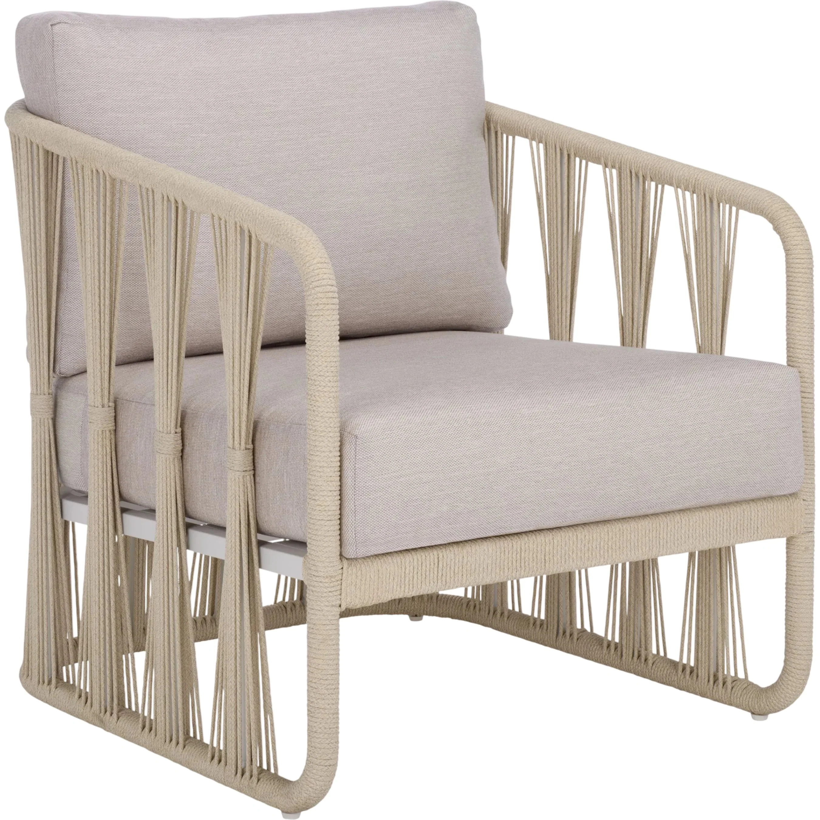 Holland Rope & Aluminum Patio Chair