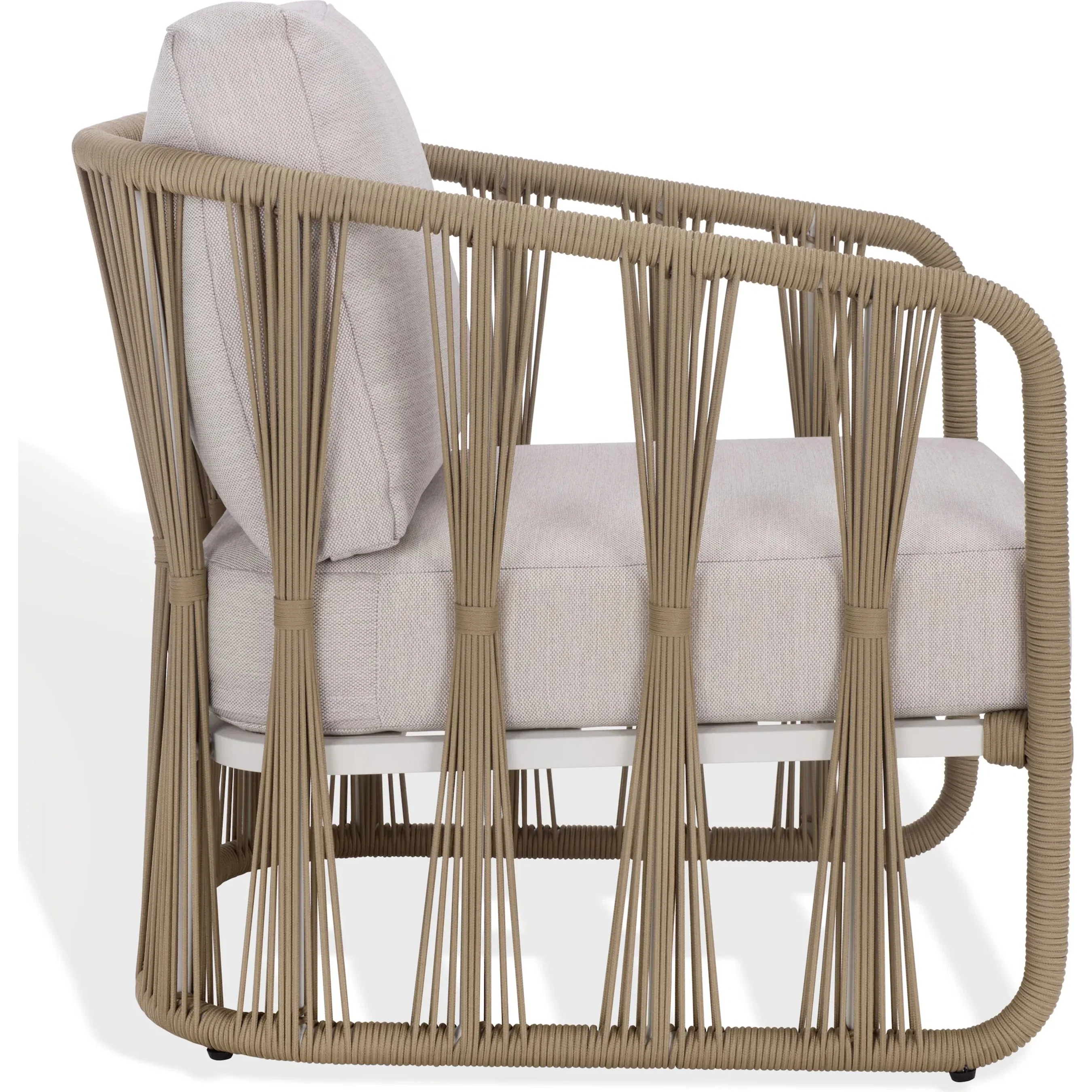 Holland Rope & Aluminum Patio Chair - Image 11