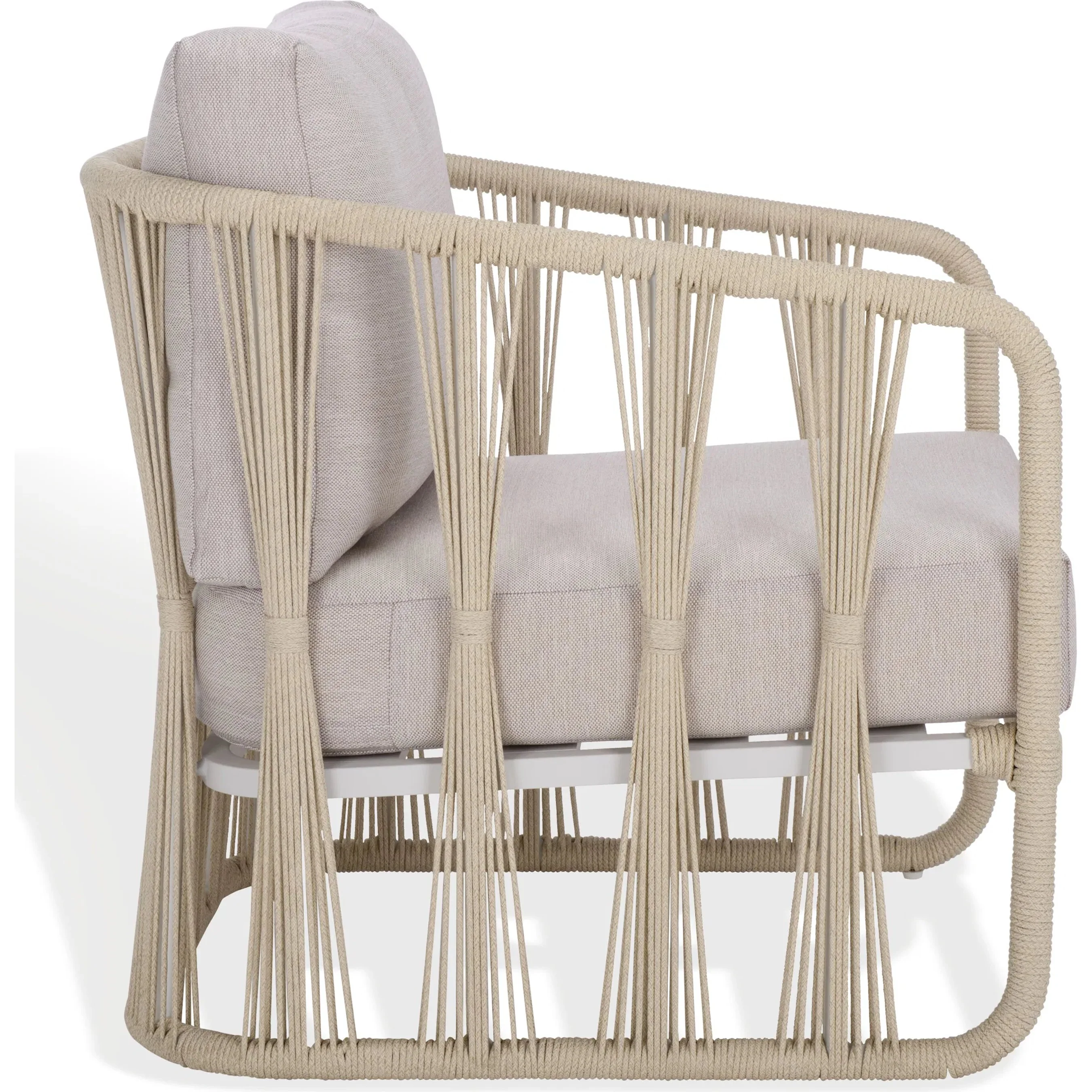 Holland Rope & Aluminum Patio Chair - Image 6