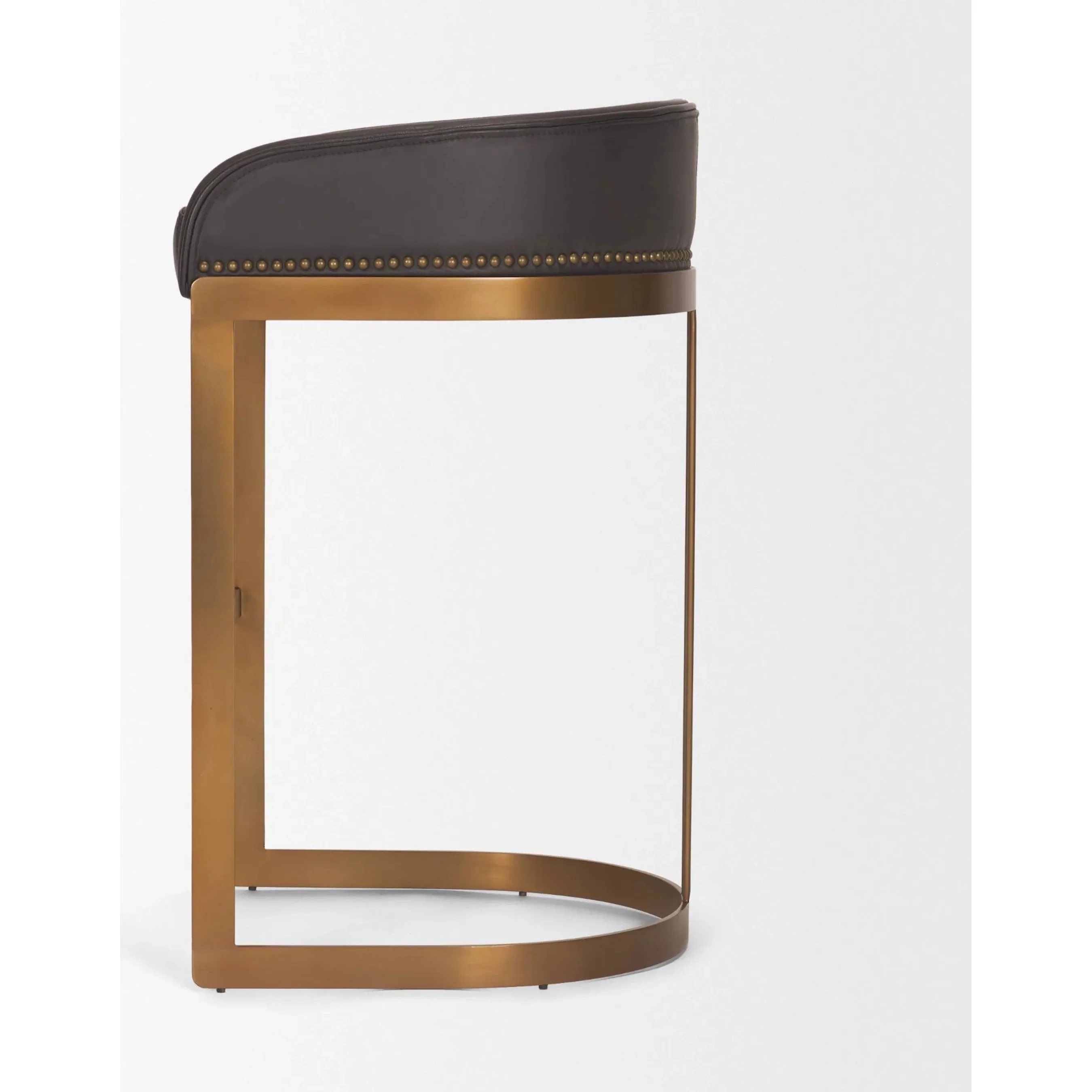 Hollyfield Leather Bar Stool - Image 3