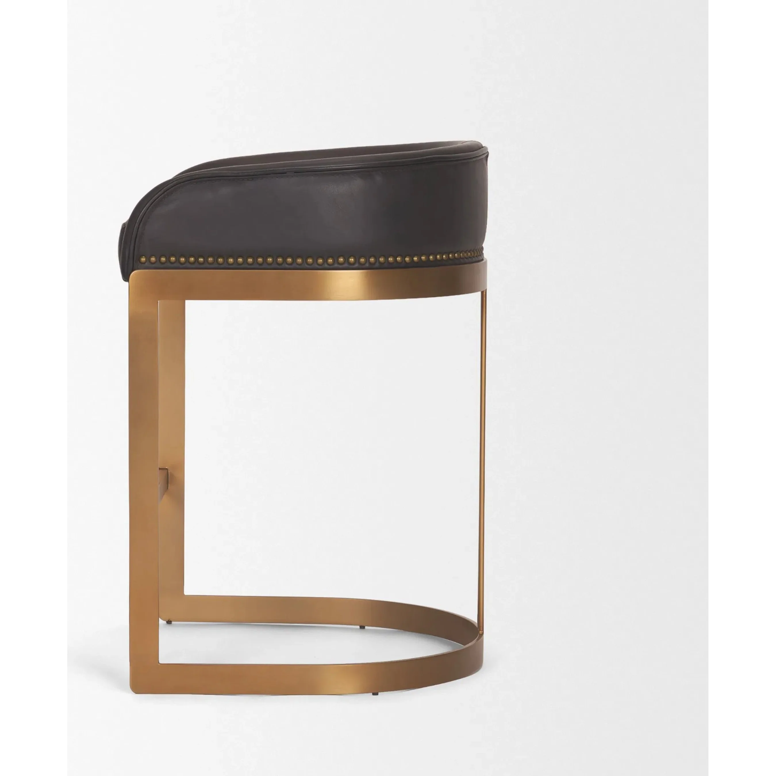 Hollyfield Leather Counter Stool - Image 3