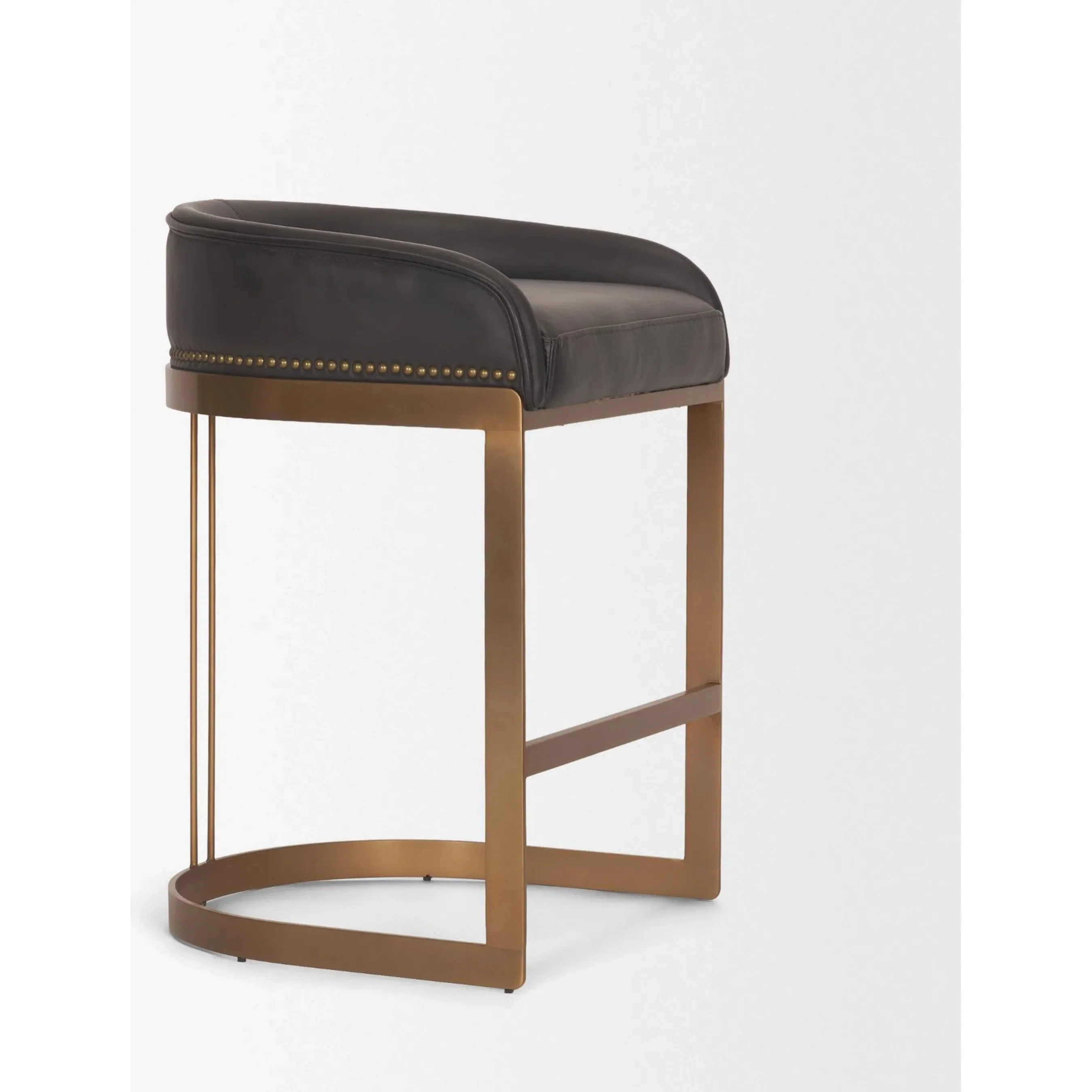 Hollyfield Leather Counter Stool - Image 5