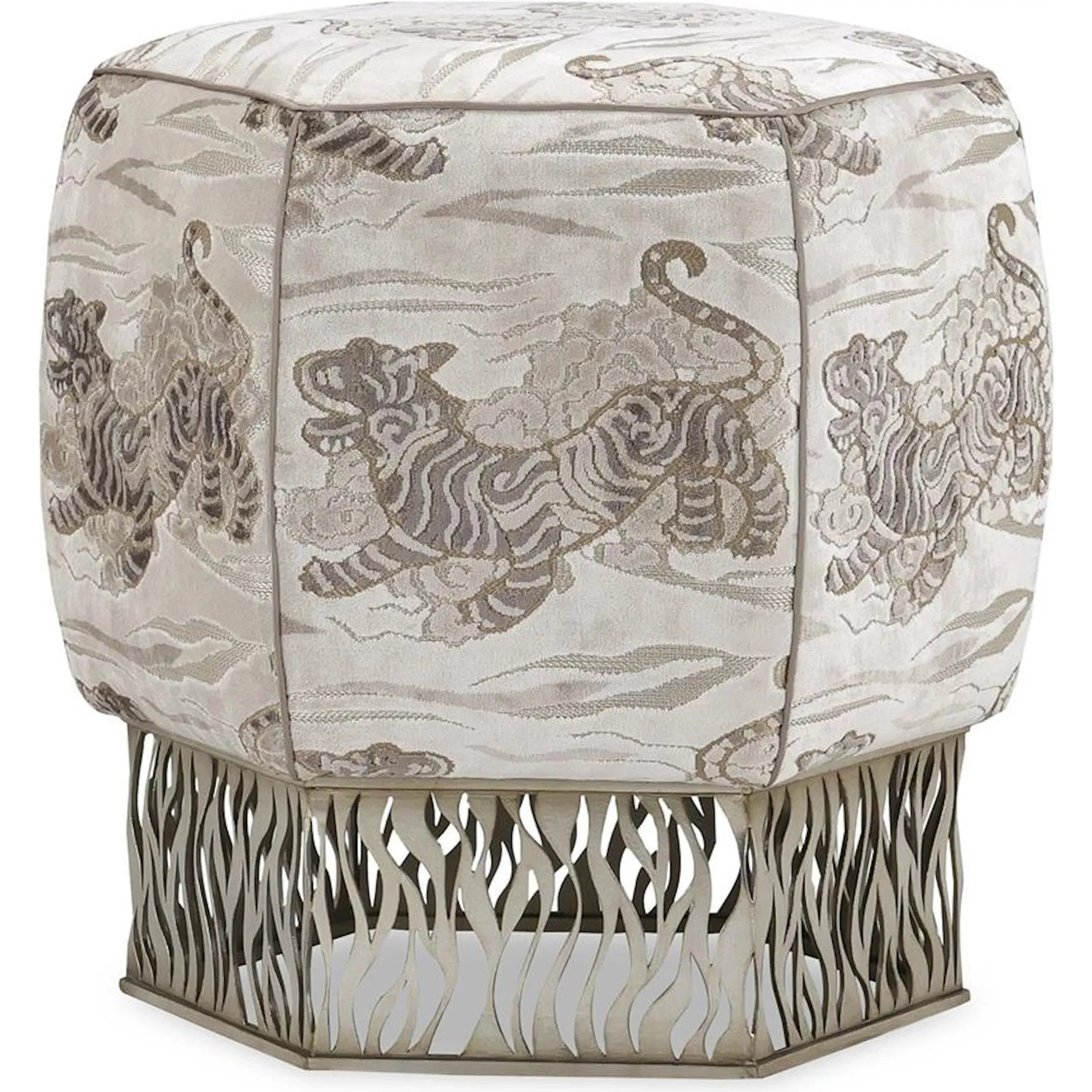 Honeycomb Ottoman