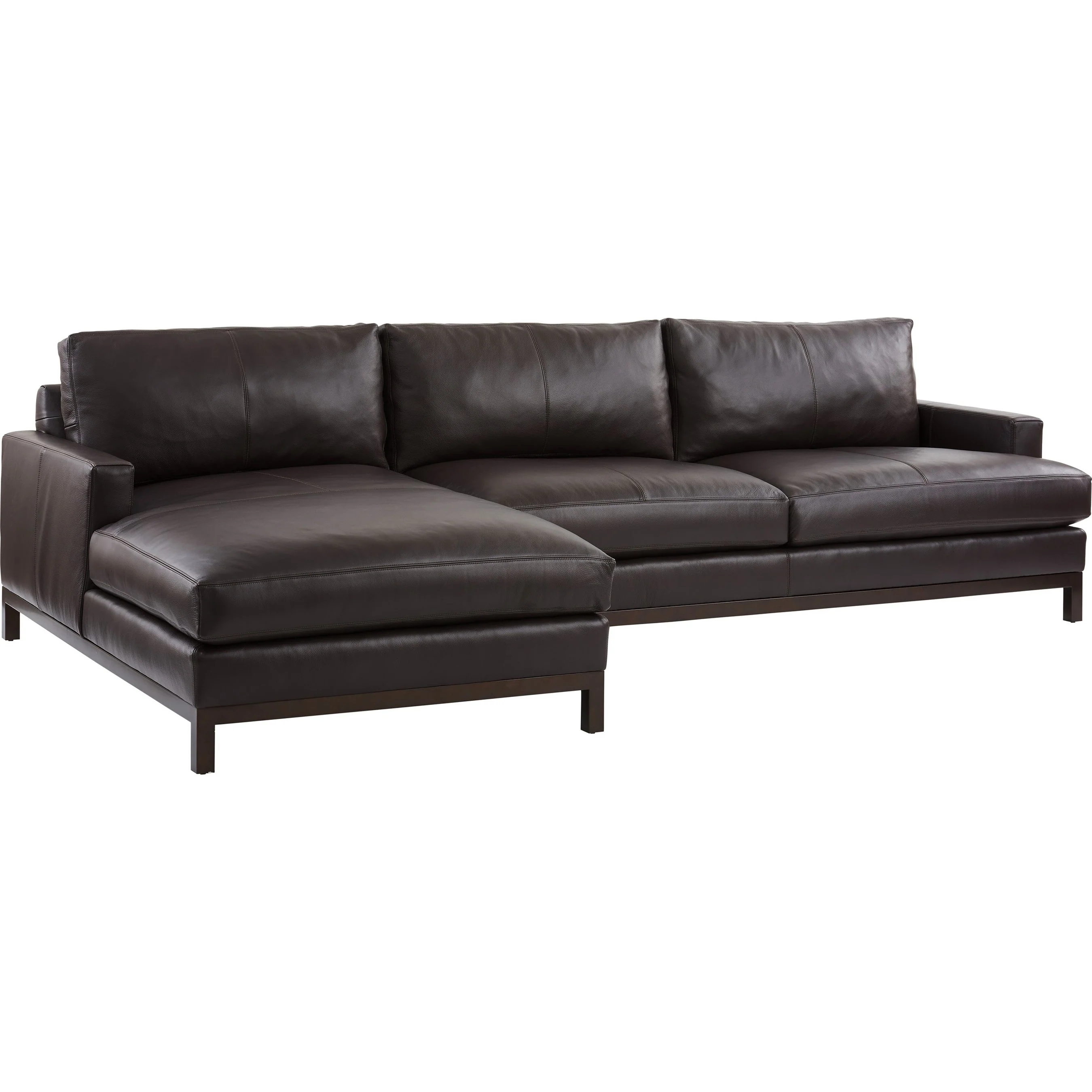 Horizon Leather Sectional - Image 5
