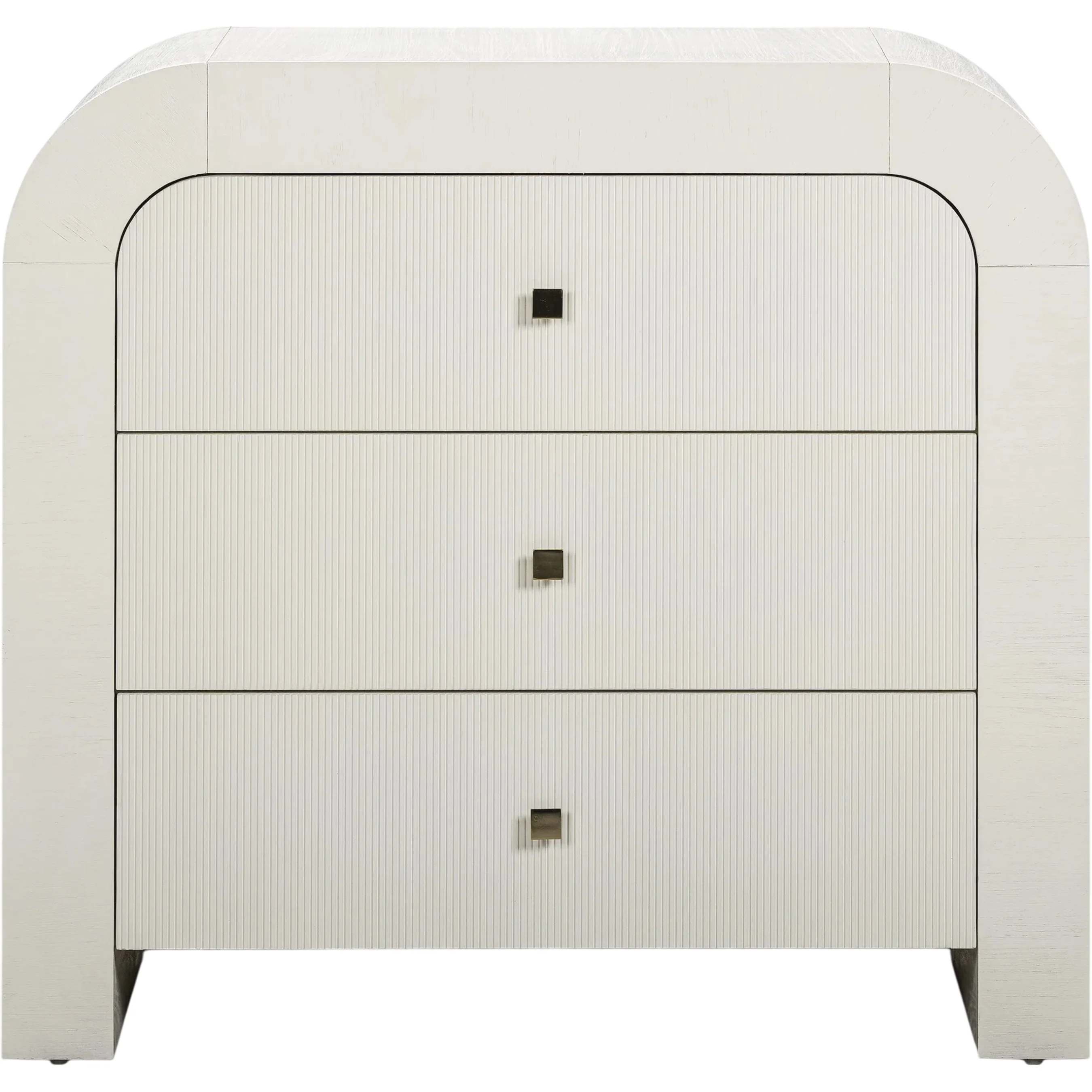 Hump Arched 3-Drawer Bedside Chest