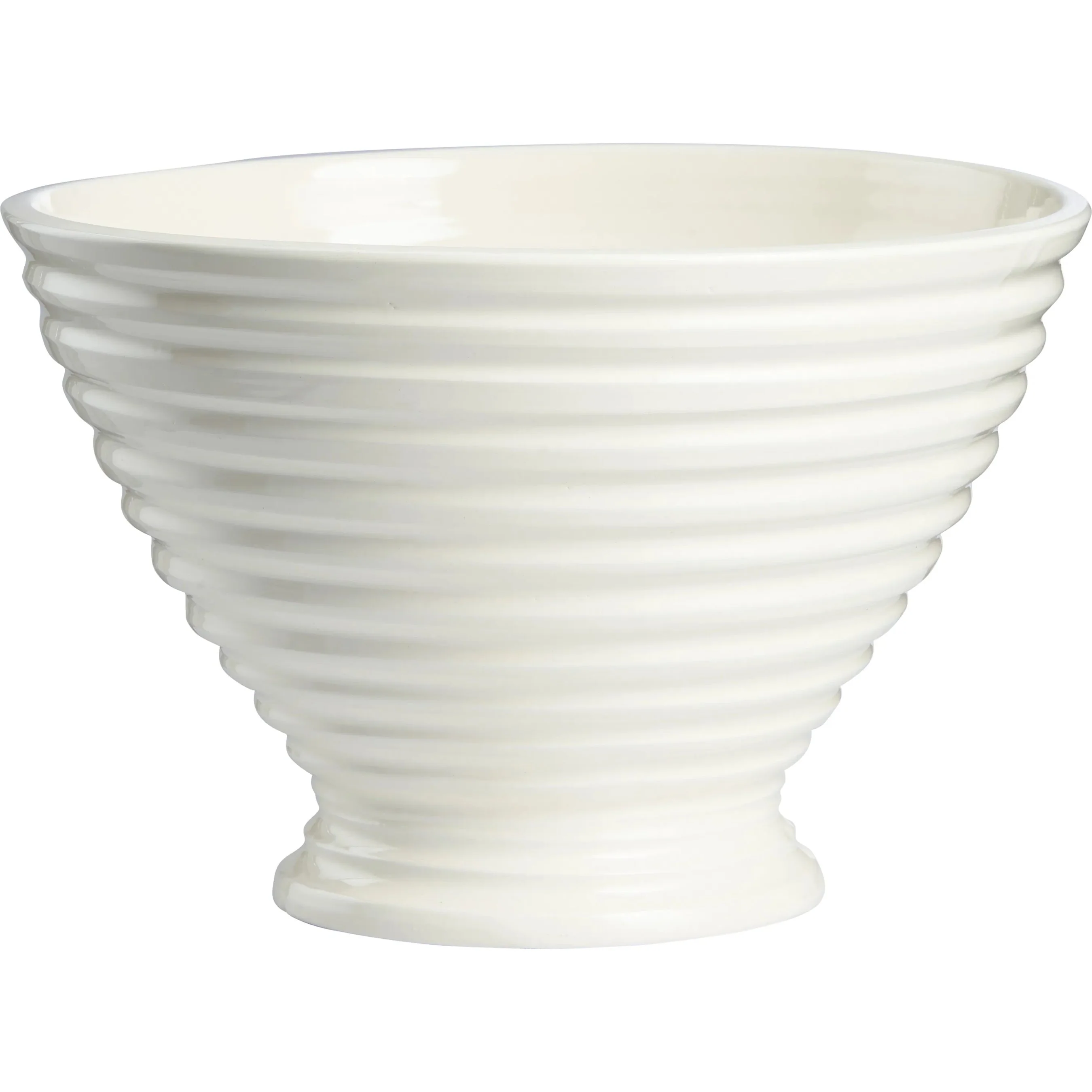 Increspatura Footed Bowl