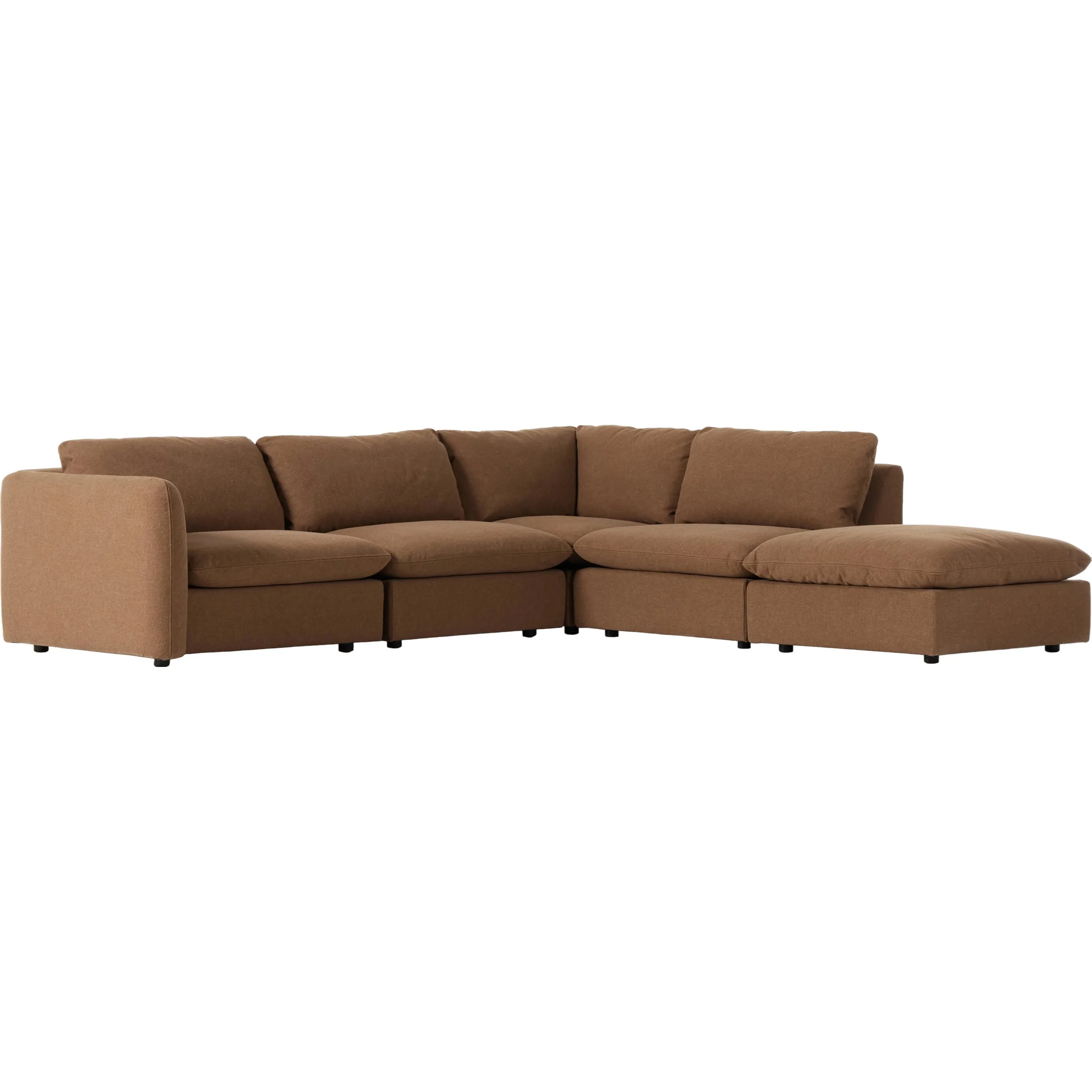 Ingel 4-Piece Sectional with Ottoman