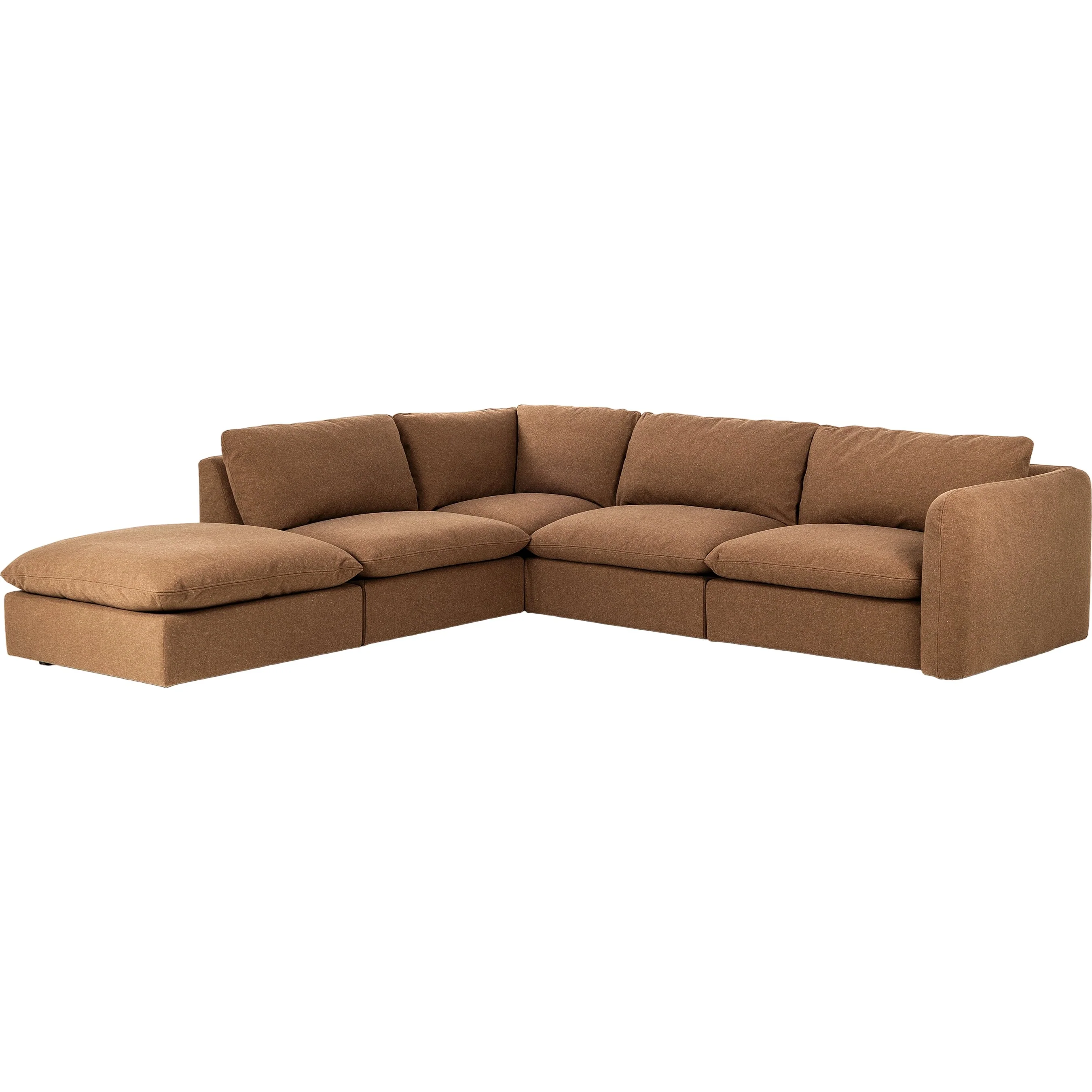 Ingel 4-Piece Sectional with Ottoman - Image 2