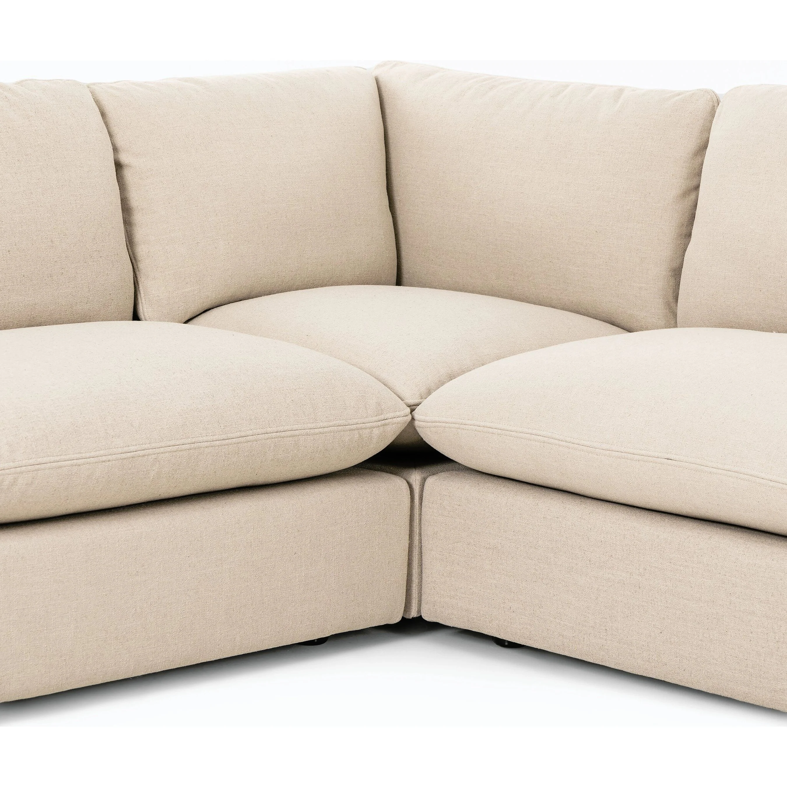 Ingel 4-Piece Sectional with Ottoman - Image 29