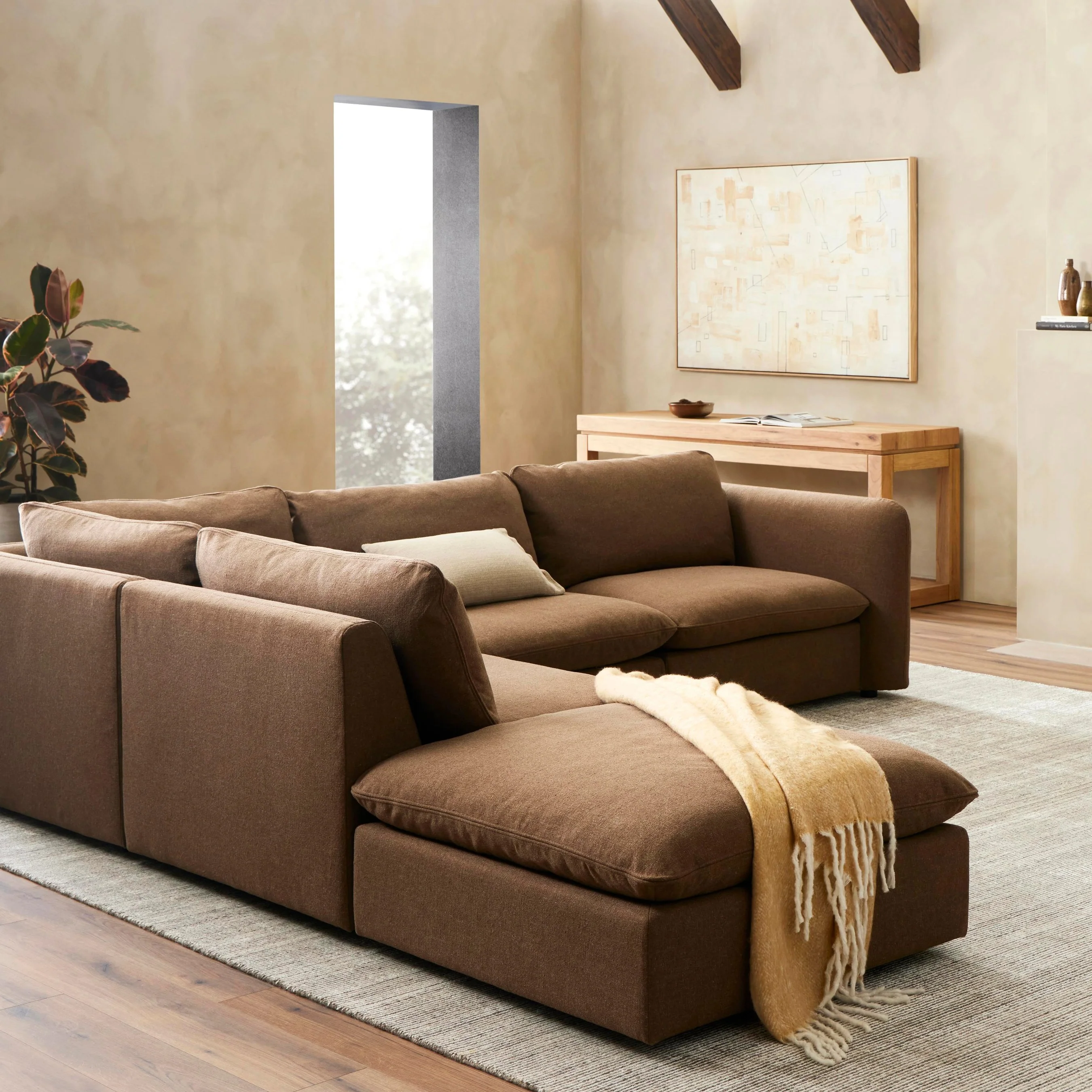 Ingel 4-Piece Sectional with Ottoman - Image 32