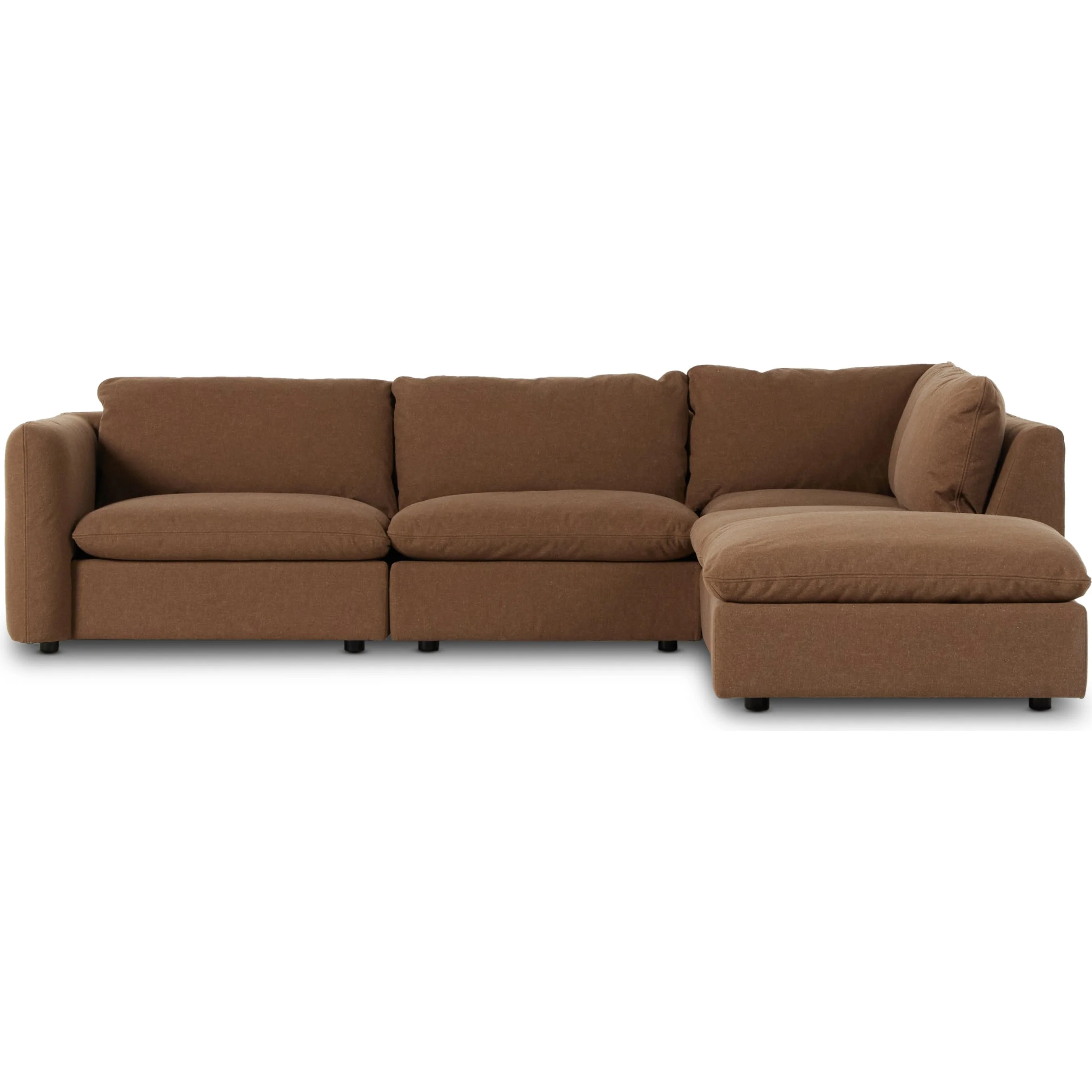 Ingel 4-Piece Sectional with Ottoman - Image 5