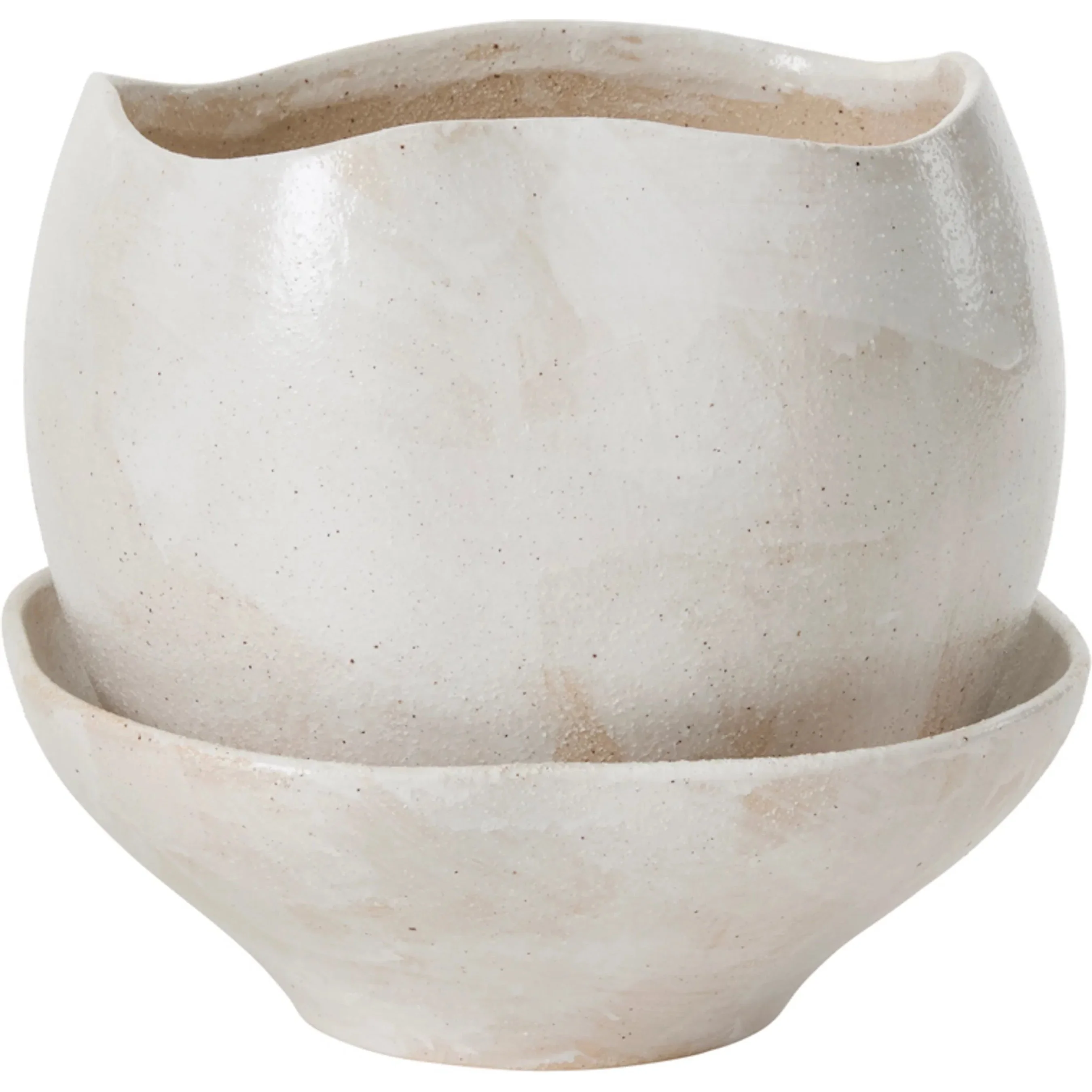 Iona Pot with Saucer - Image 2