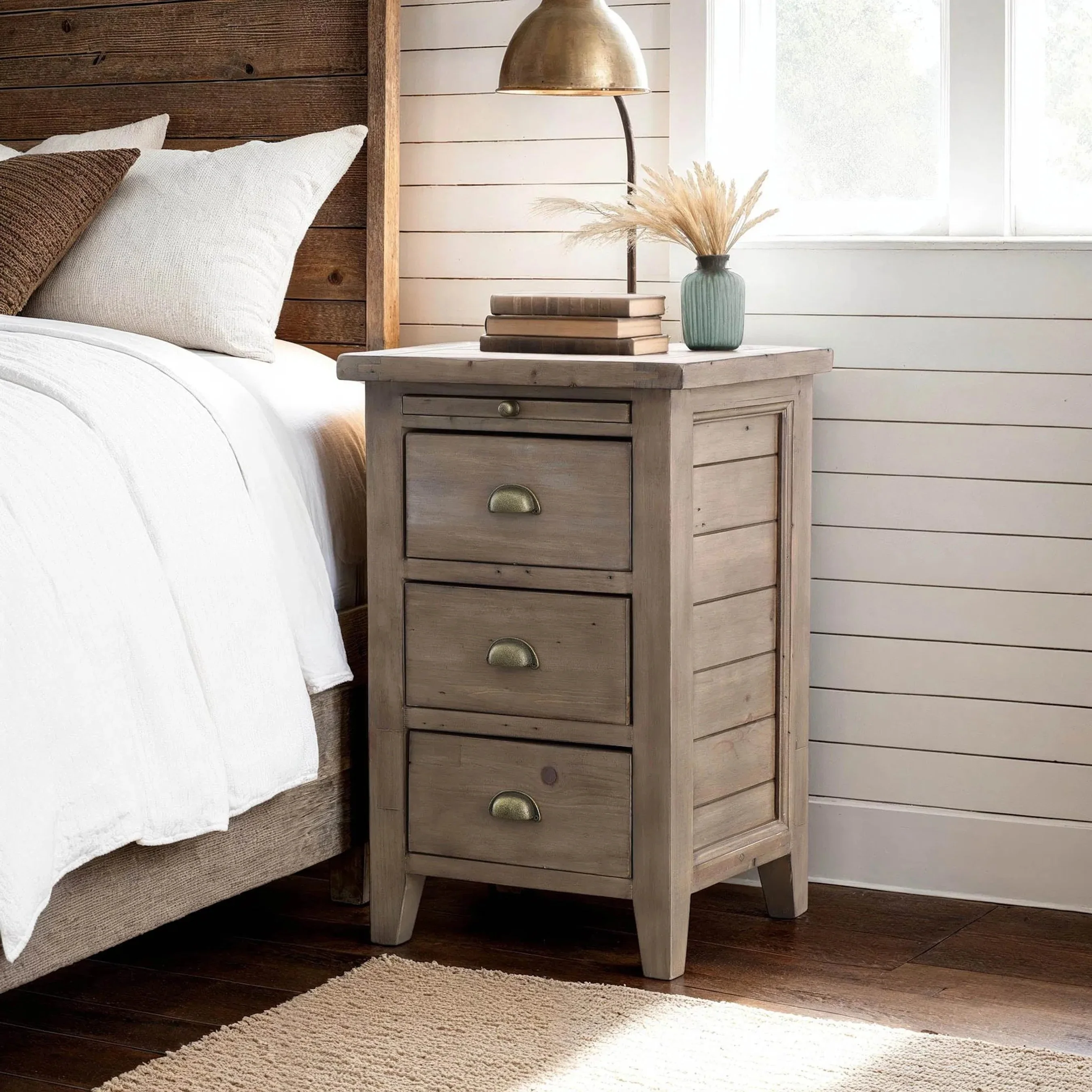 Irish Coast 3 Drawer Nightstand - Image 3