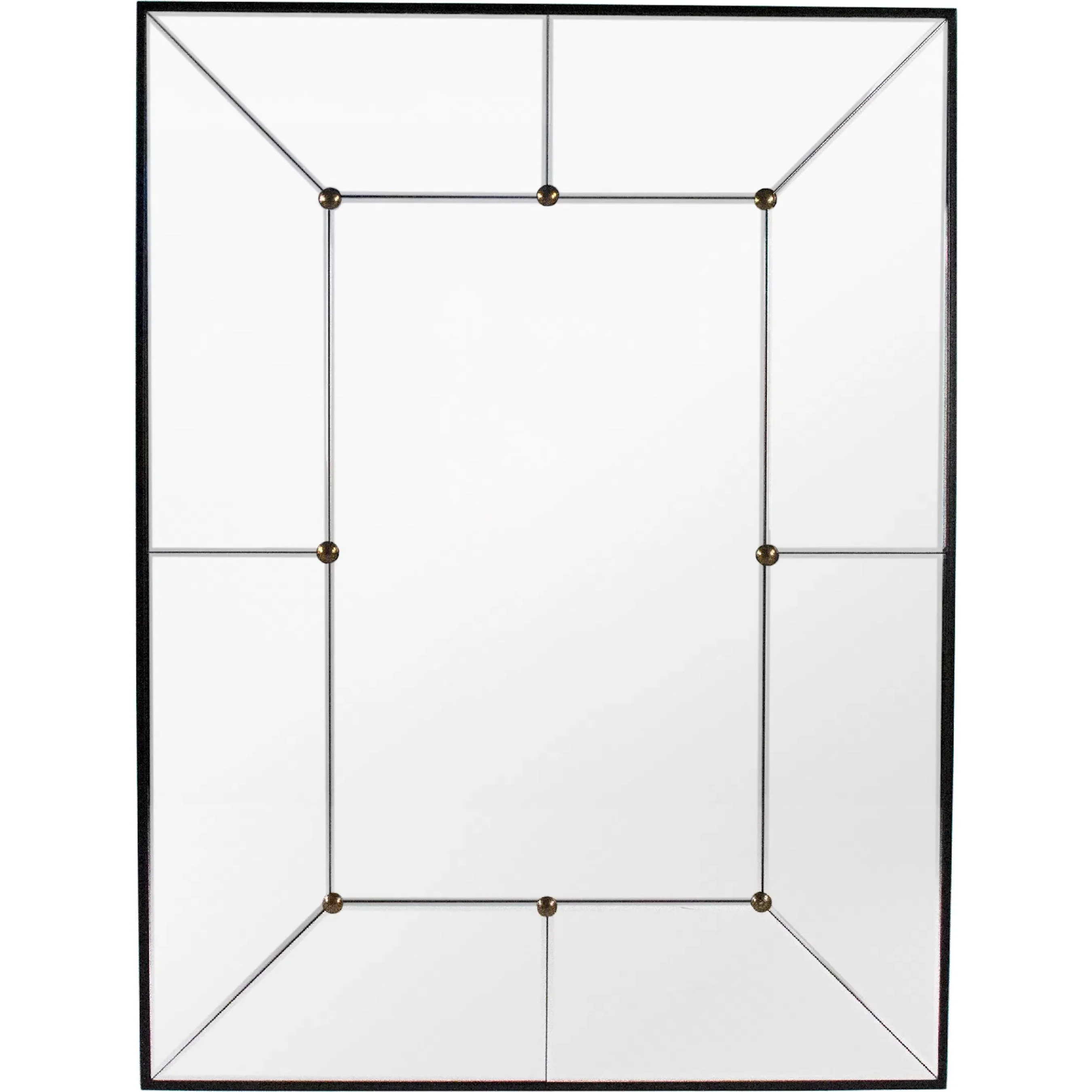 Iron Paneled Mirror - Image 2