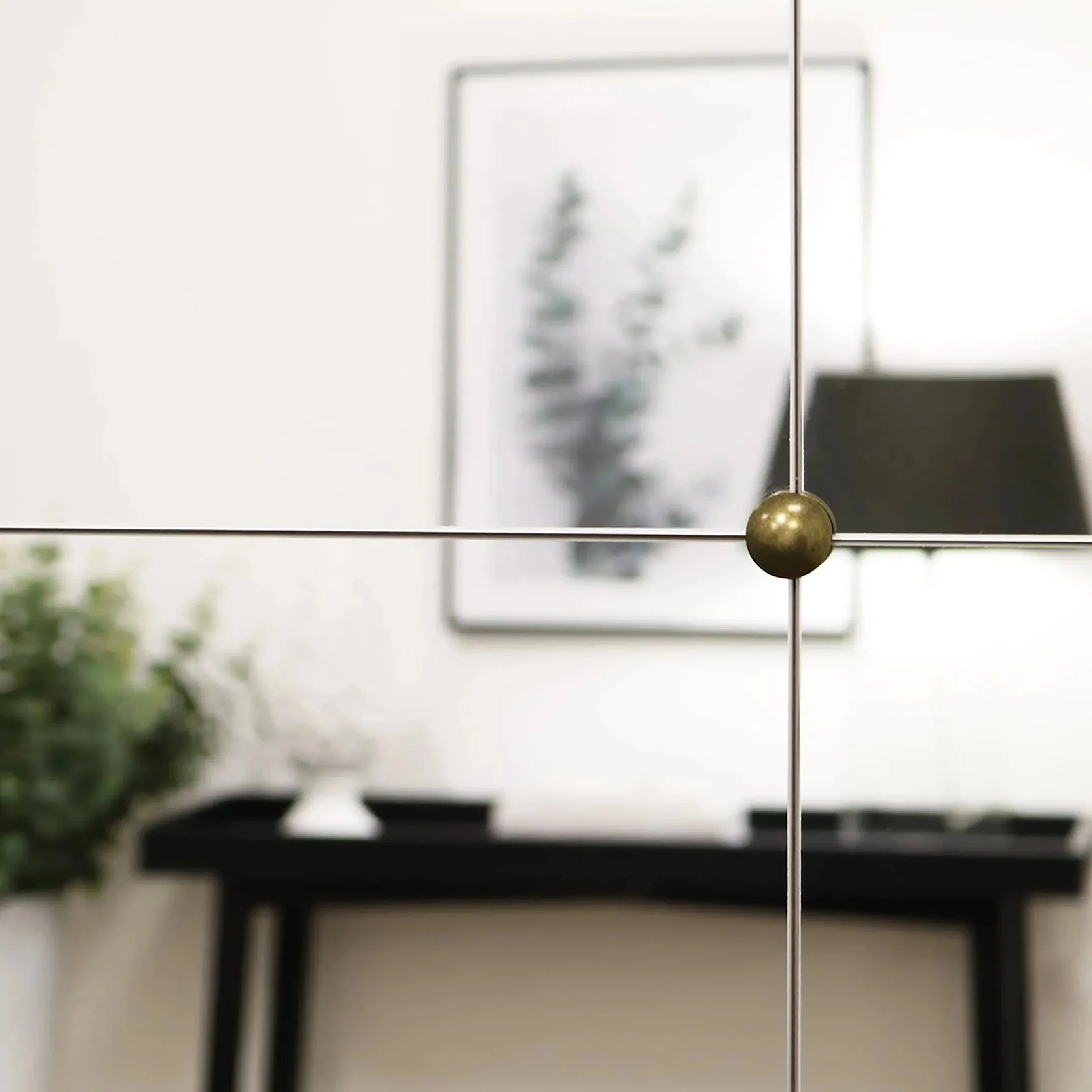 Iron Paneled Mirror - Image 5