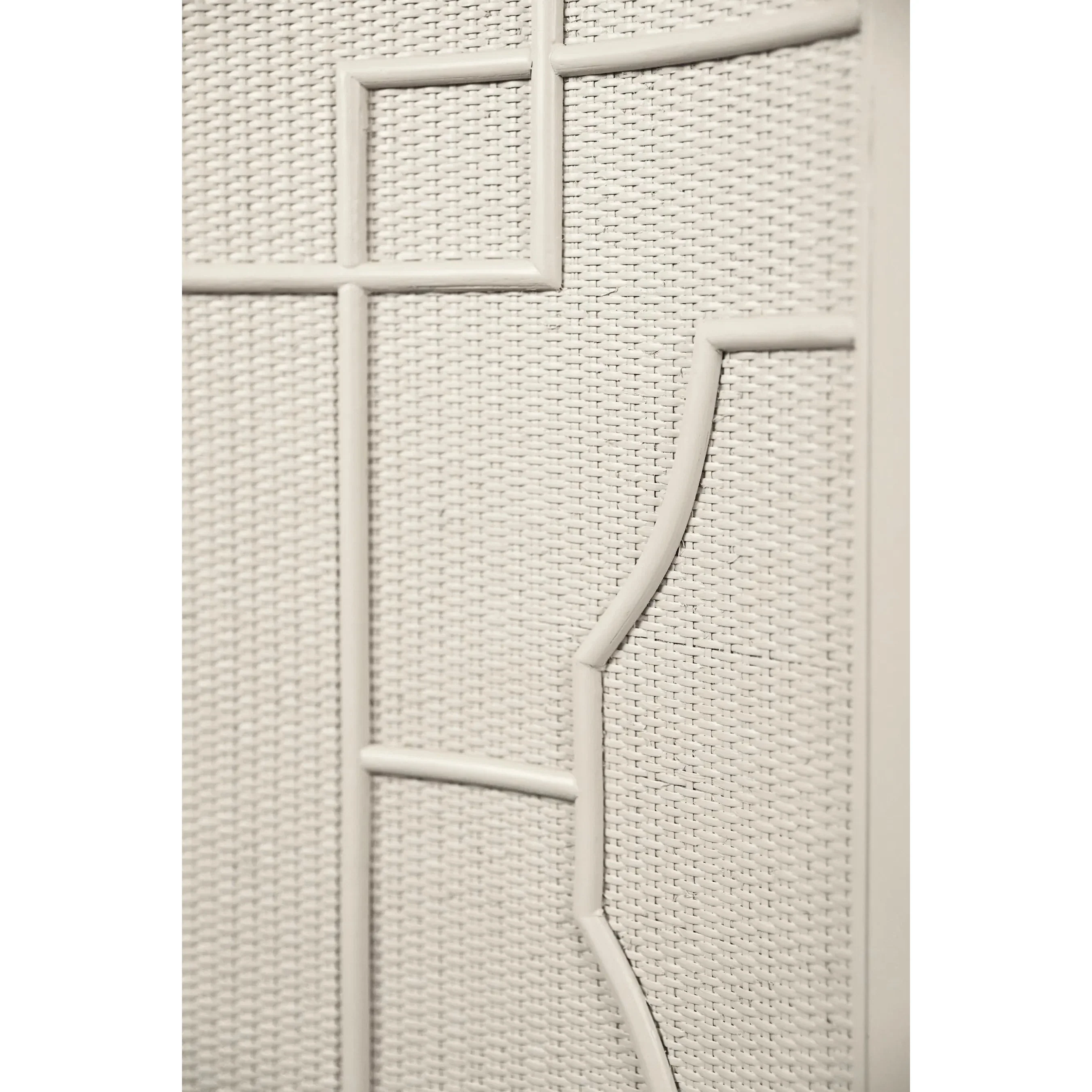 Isabel Two Door Decorative Rattan Overlay Cabinet - Image 16