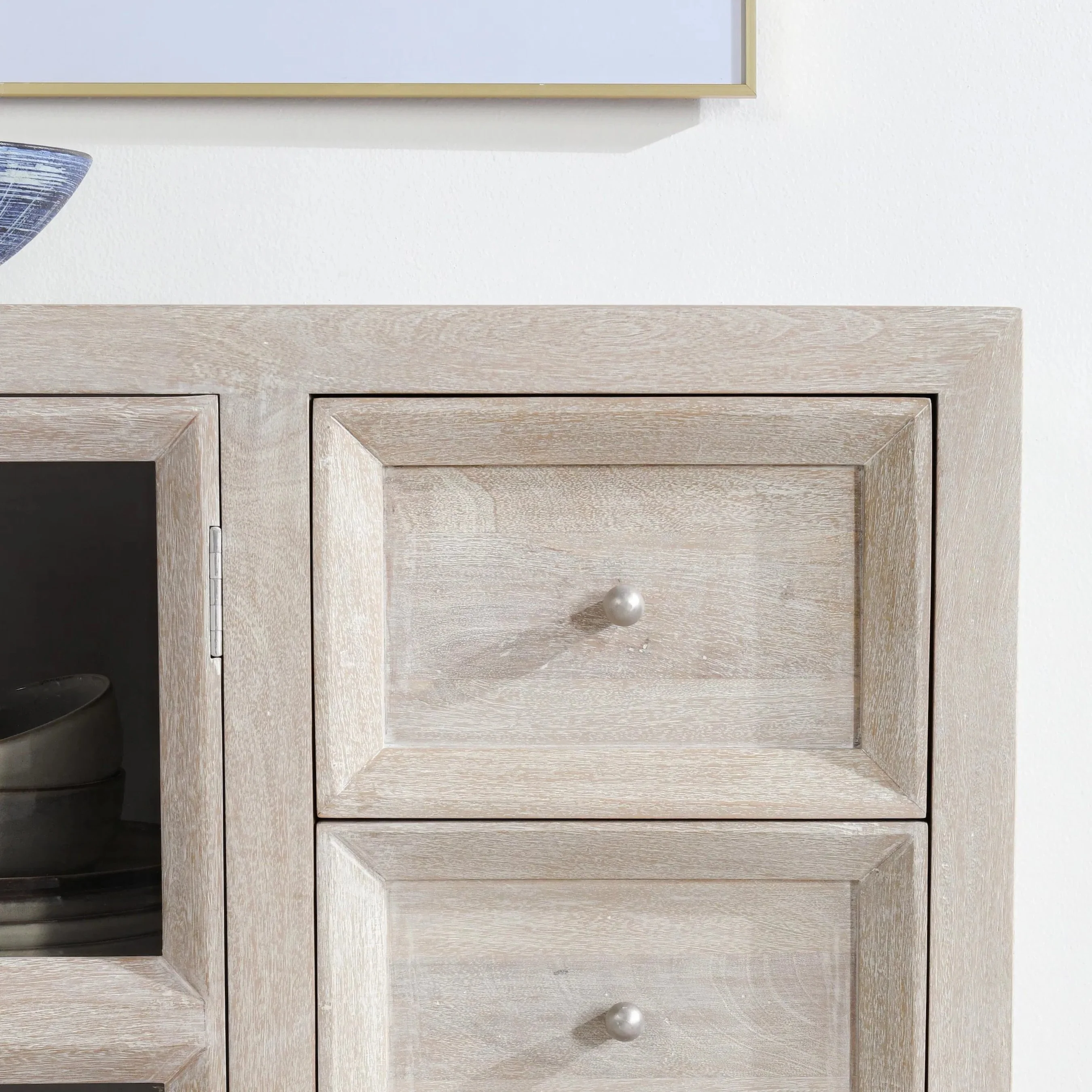 Isha Mango Wood Cabinet - Image 10