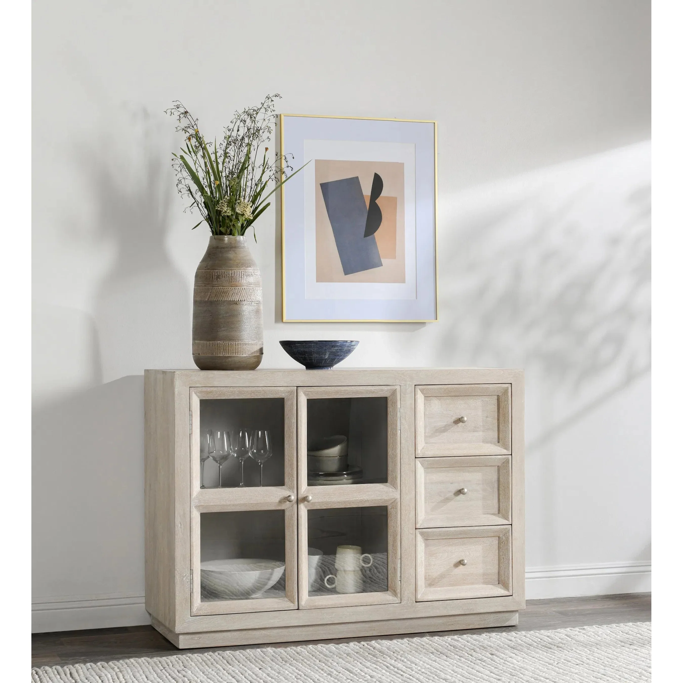 Isha Mango Wood Cabinet - Image 11