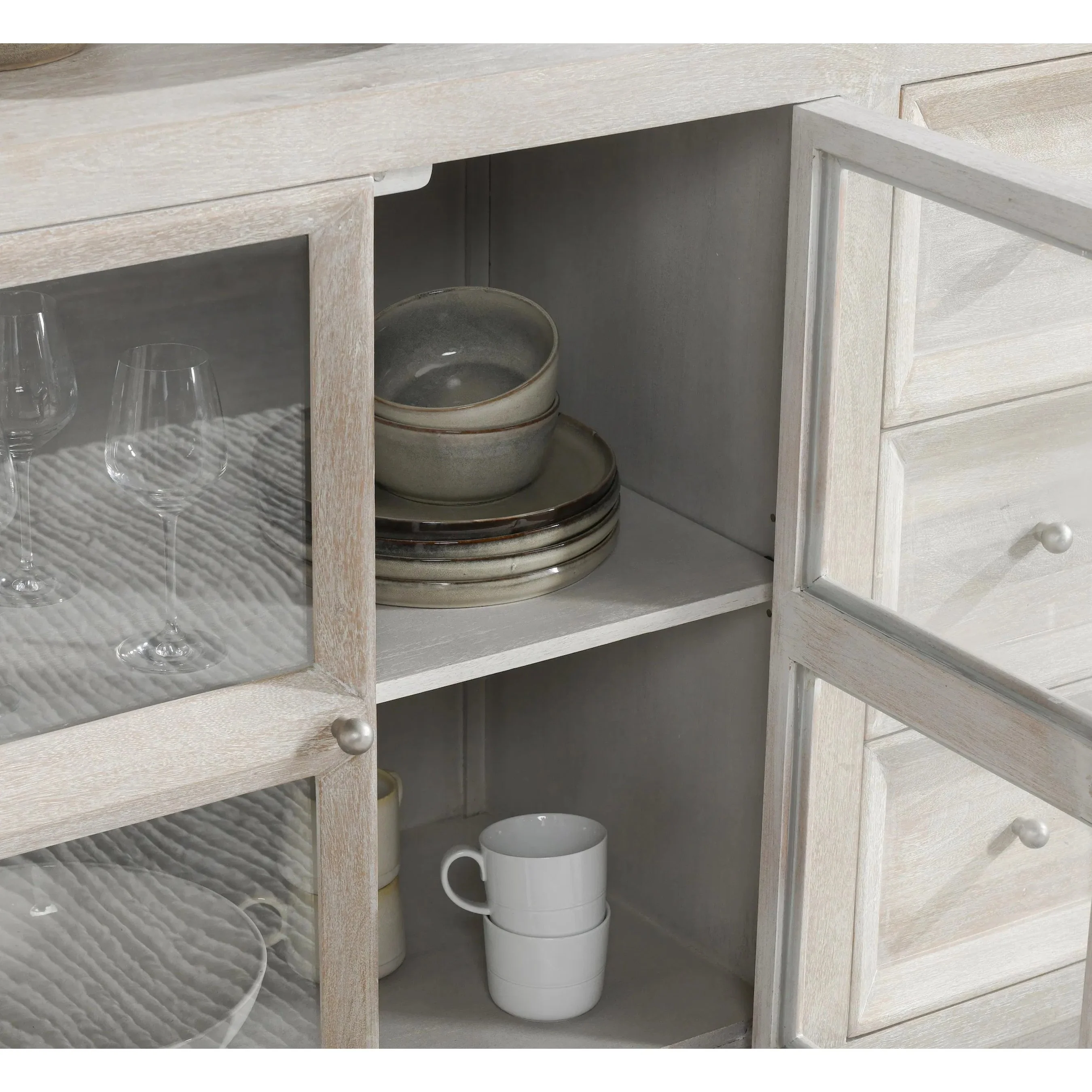 Isha Mango Wood Cabinet - Image 12