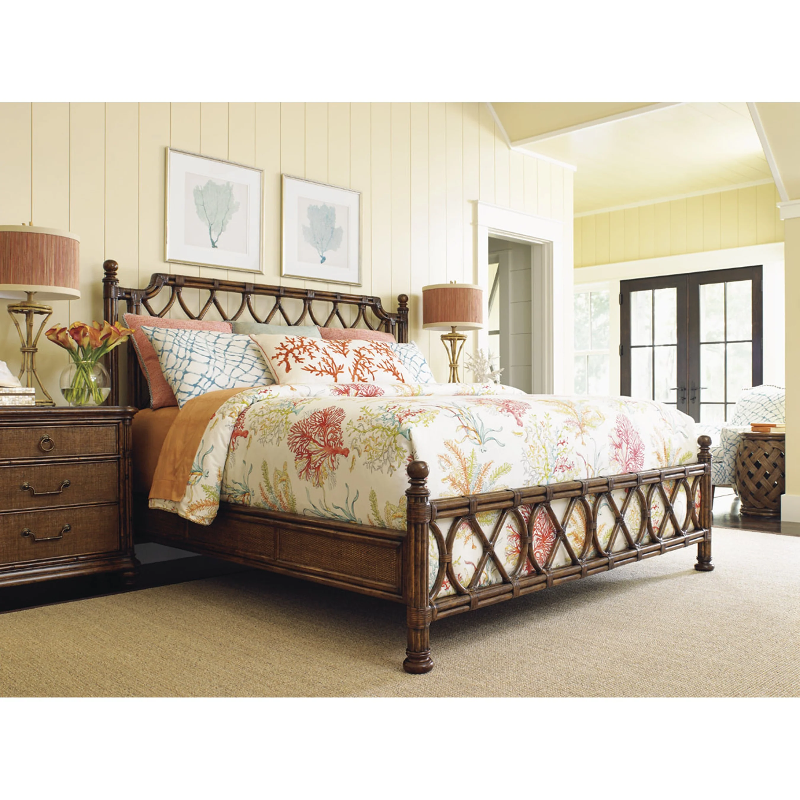 Island Breeze Rattan Bed - Image 3
