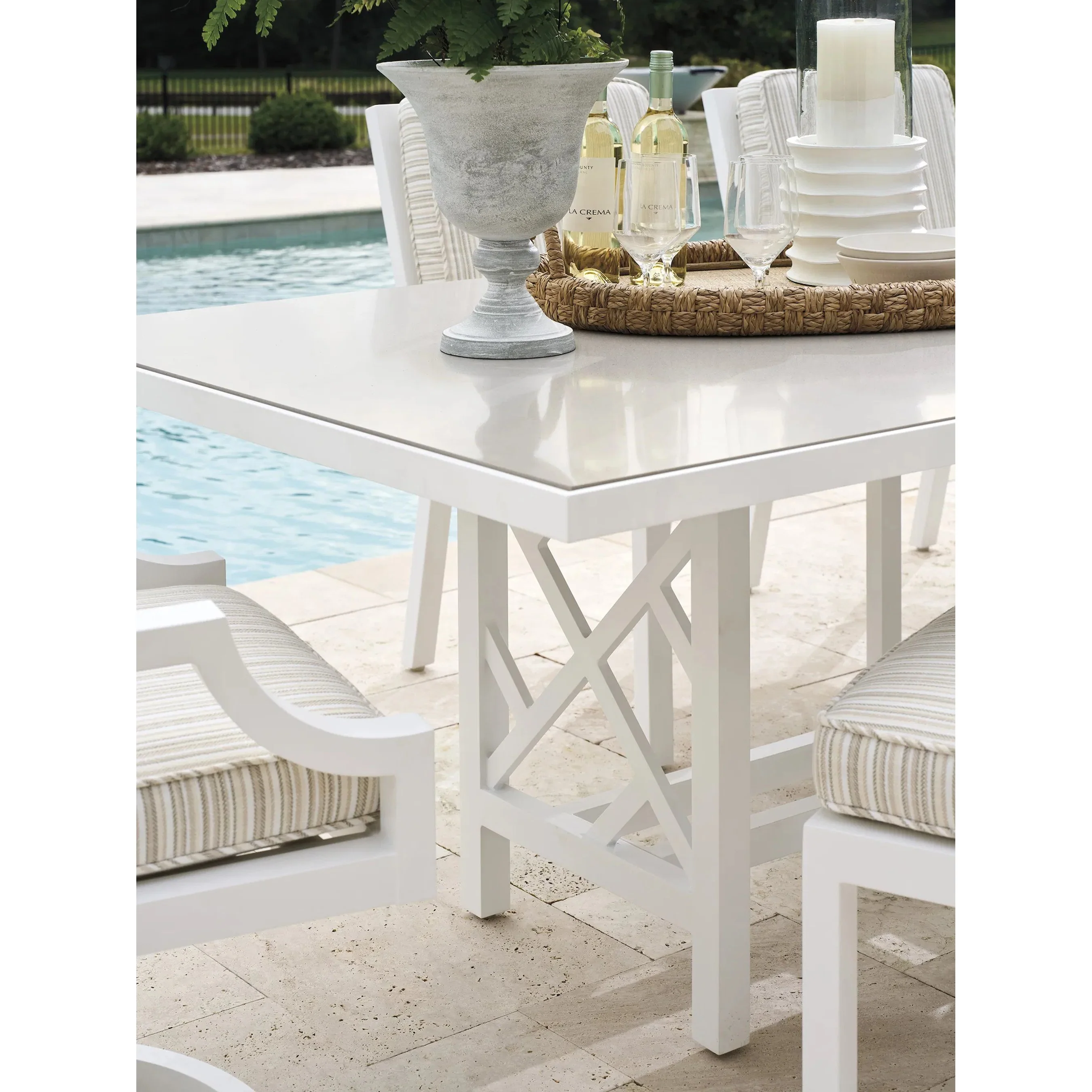 Island Classic Rectangular Dining Table - Image 3