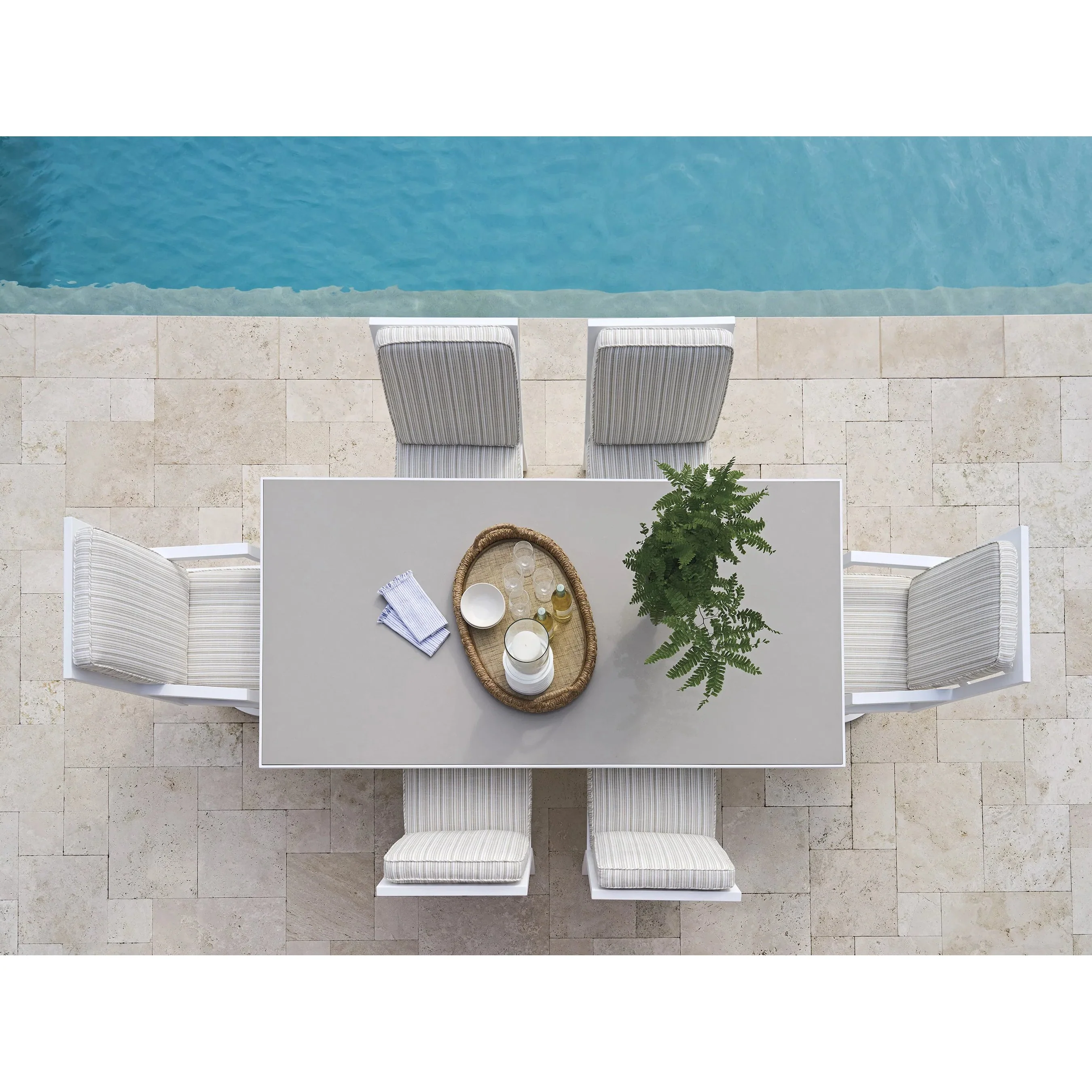Island Classic Rectangular Dining Table - Image 4
