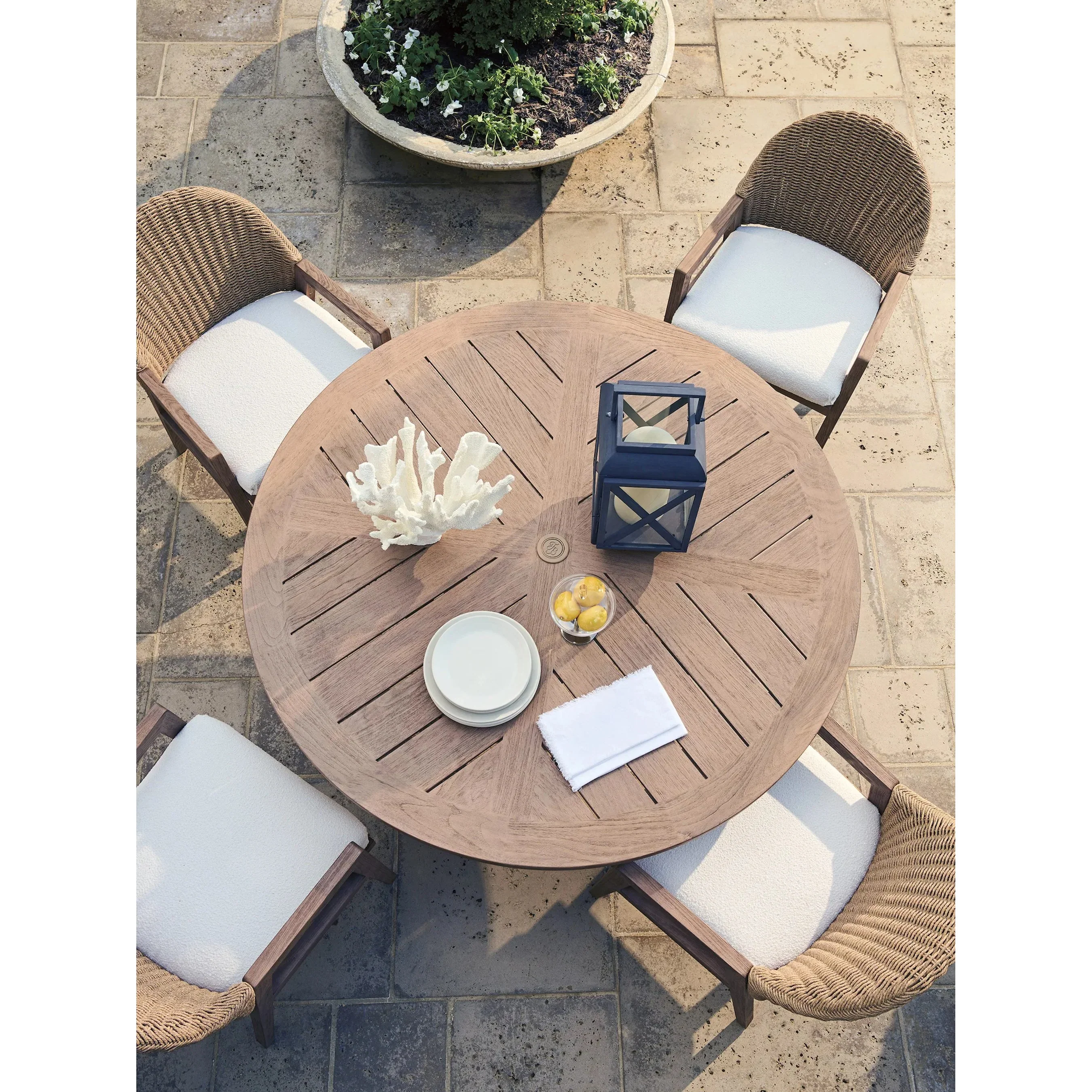 Isle of Palms Round Dining Table - Image 6