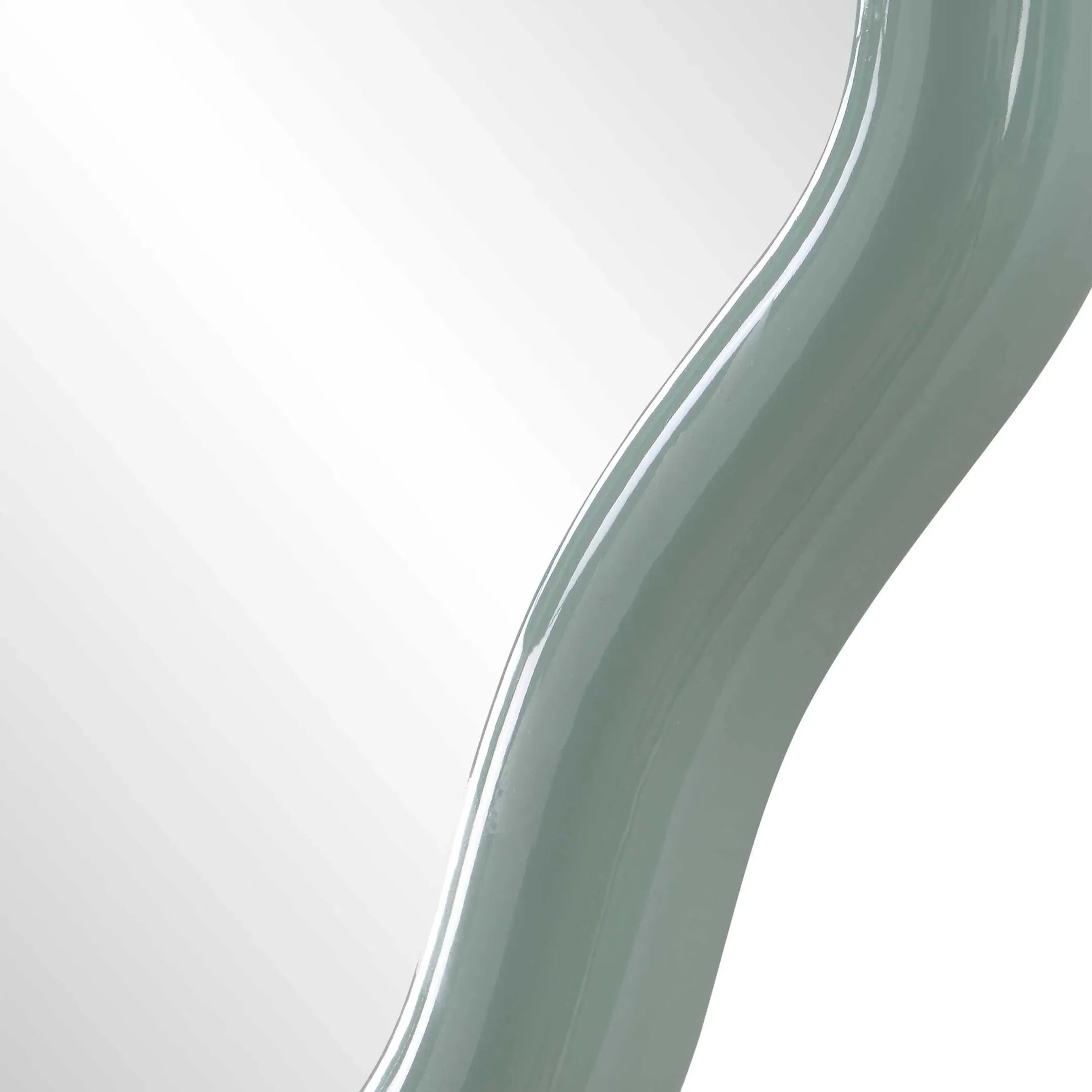 Isly Robin's Egg Oval Mirror - Image 2