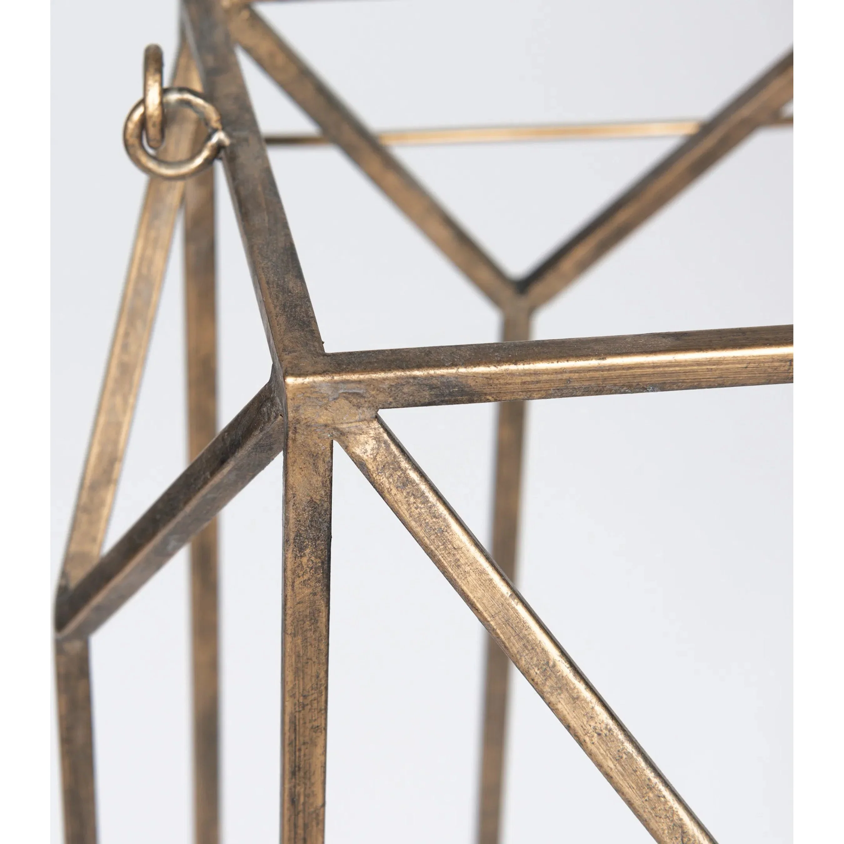 Ivy Geometric Cage Candle Holder Lantern - Image 10