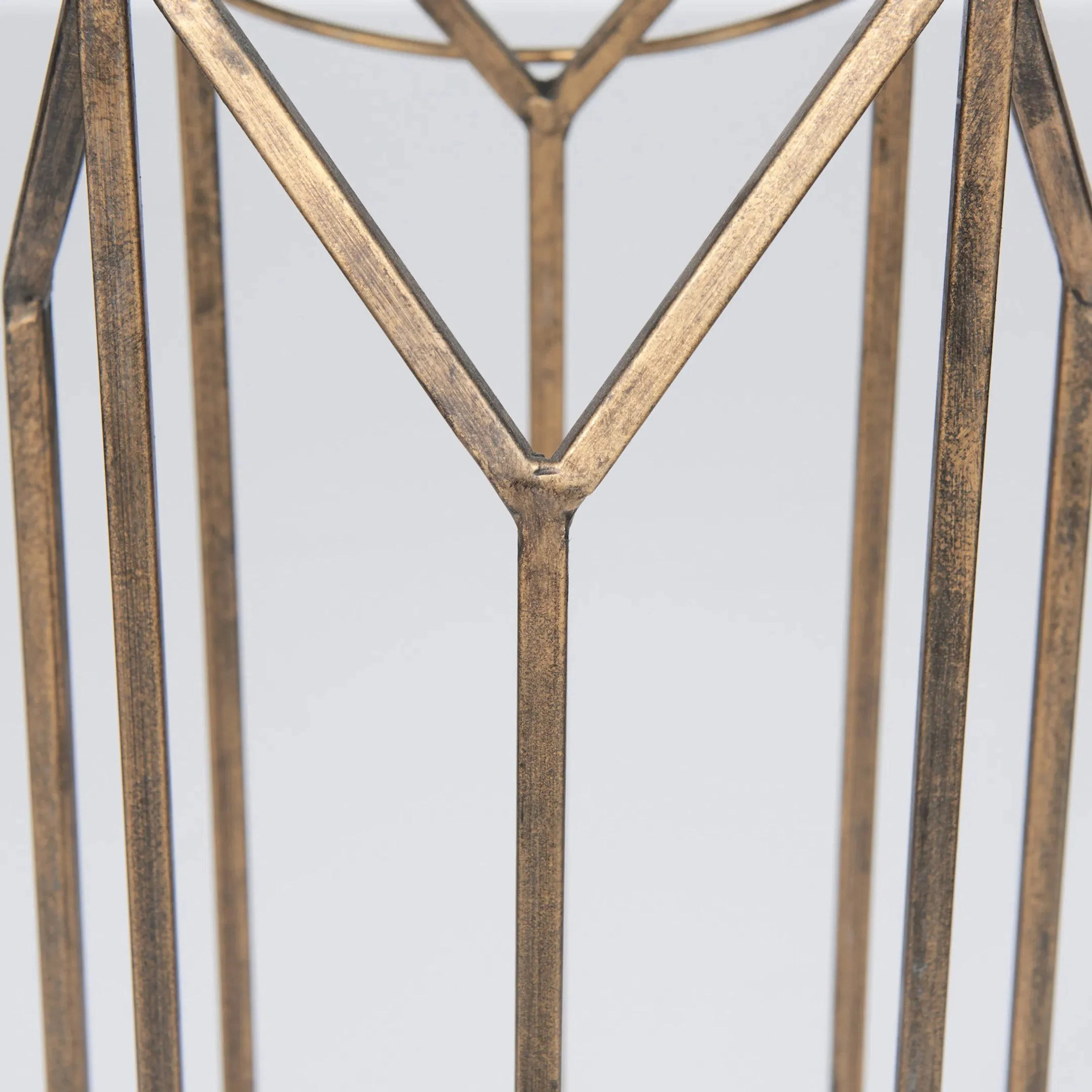 Ivy Geometric Cage Candle Holder Lantern - Image 7