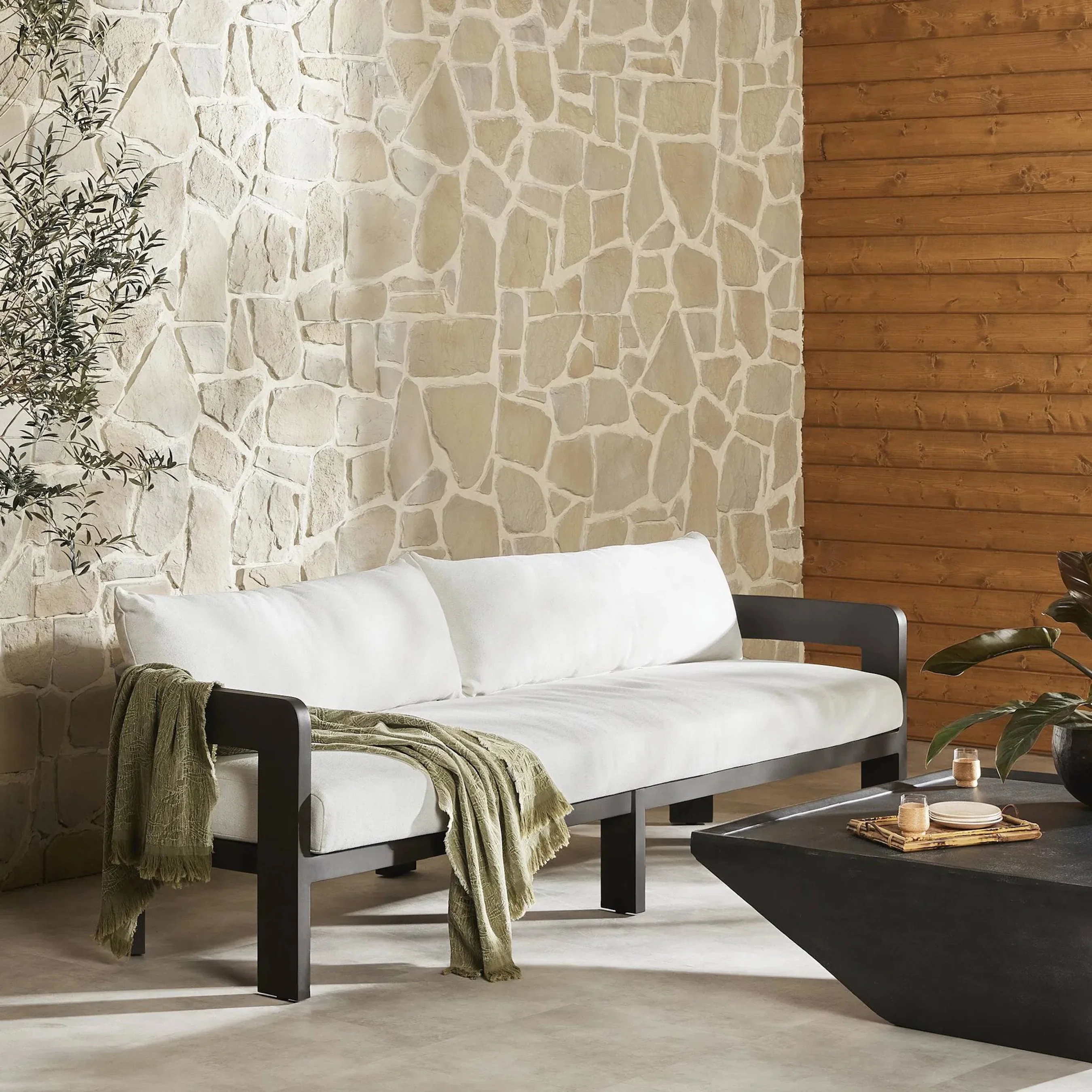 Jackson Outdoor Metal Sofa - Image 14
