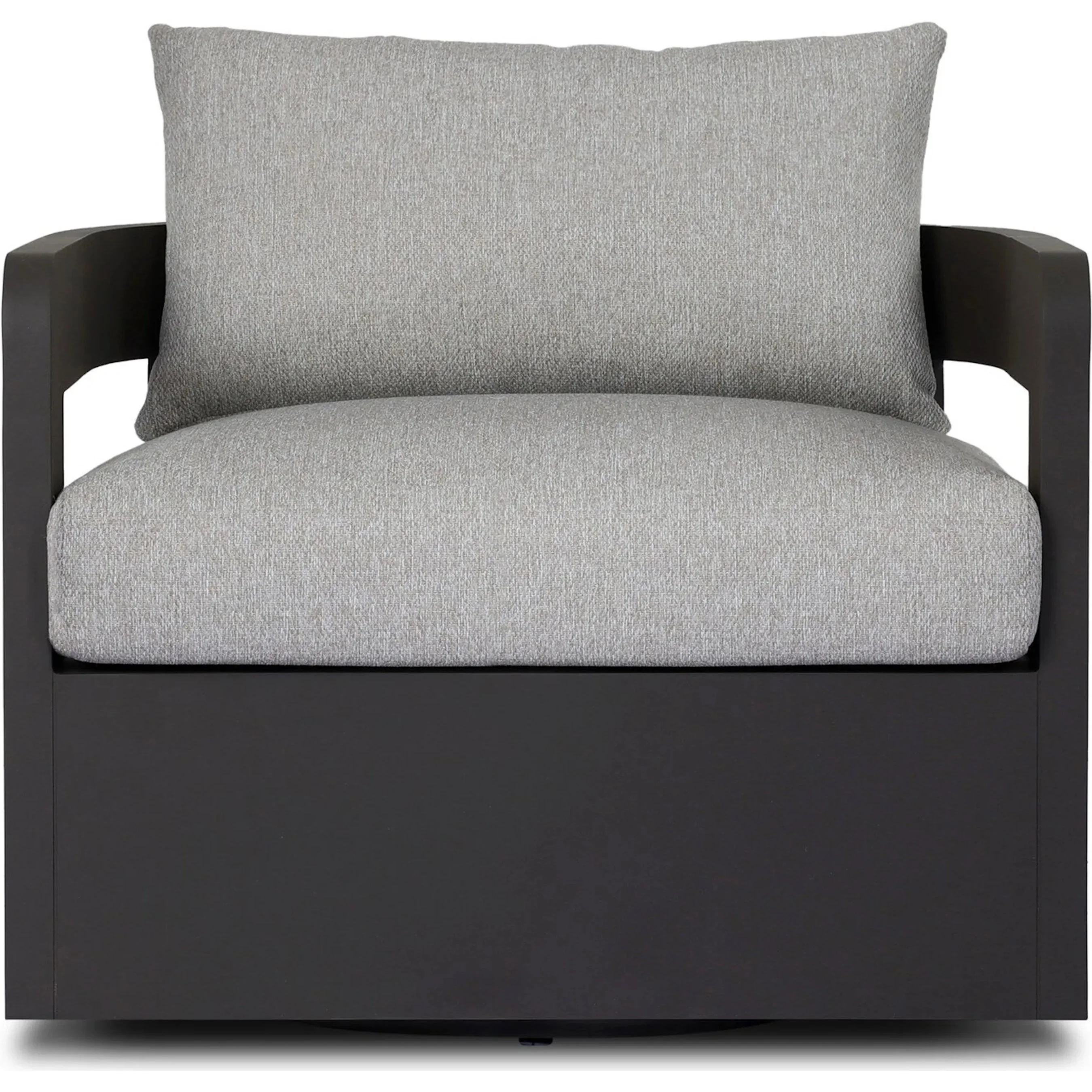 Jackson Outdoor Metal Swivel Chair - Image 6