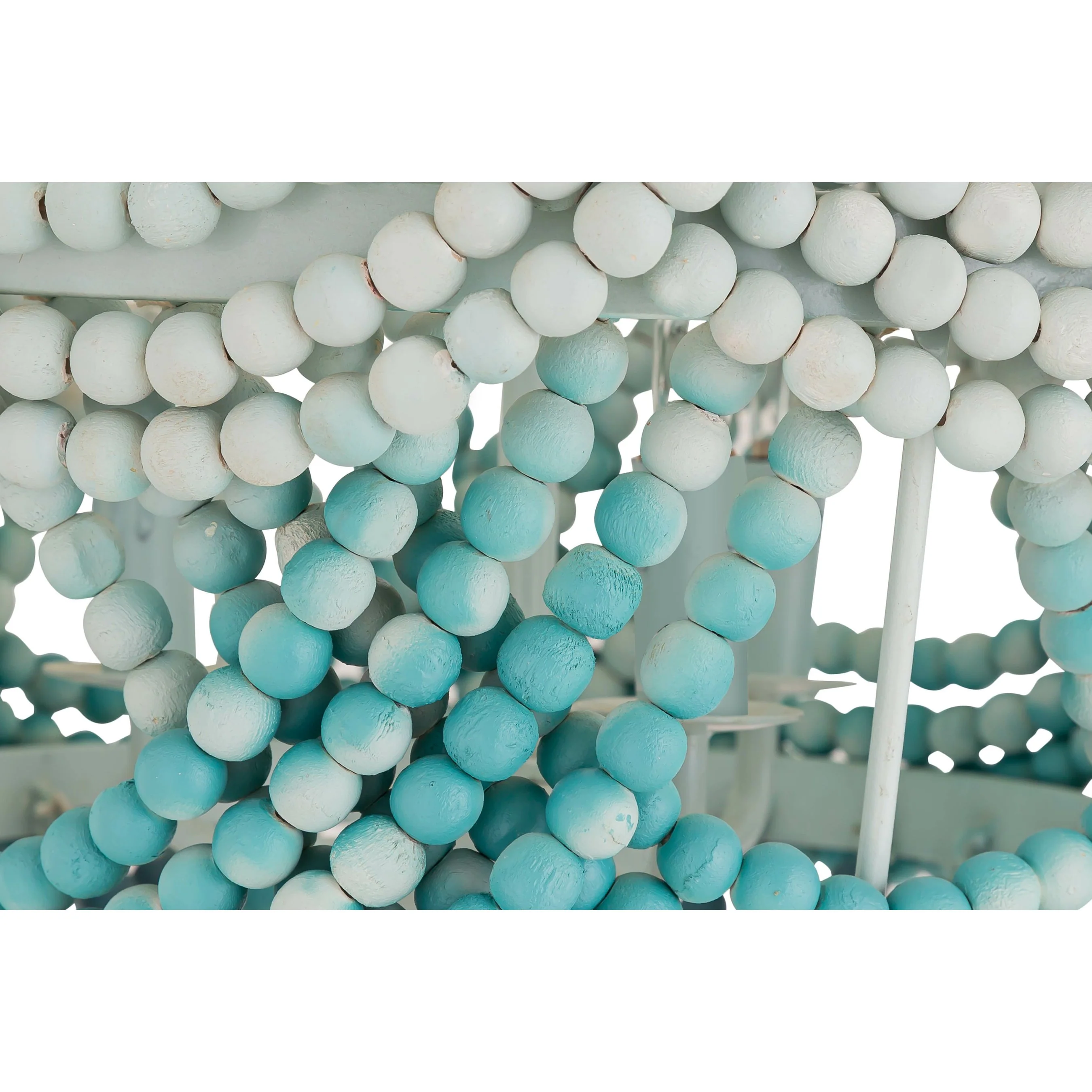 Jade Beaded Chandelier - Image 4