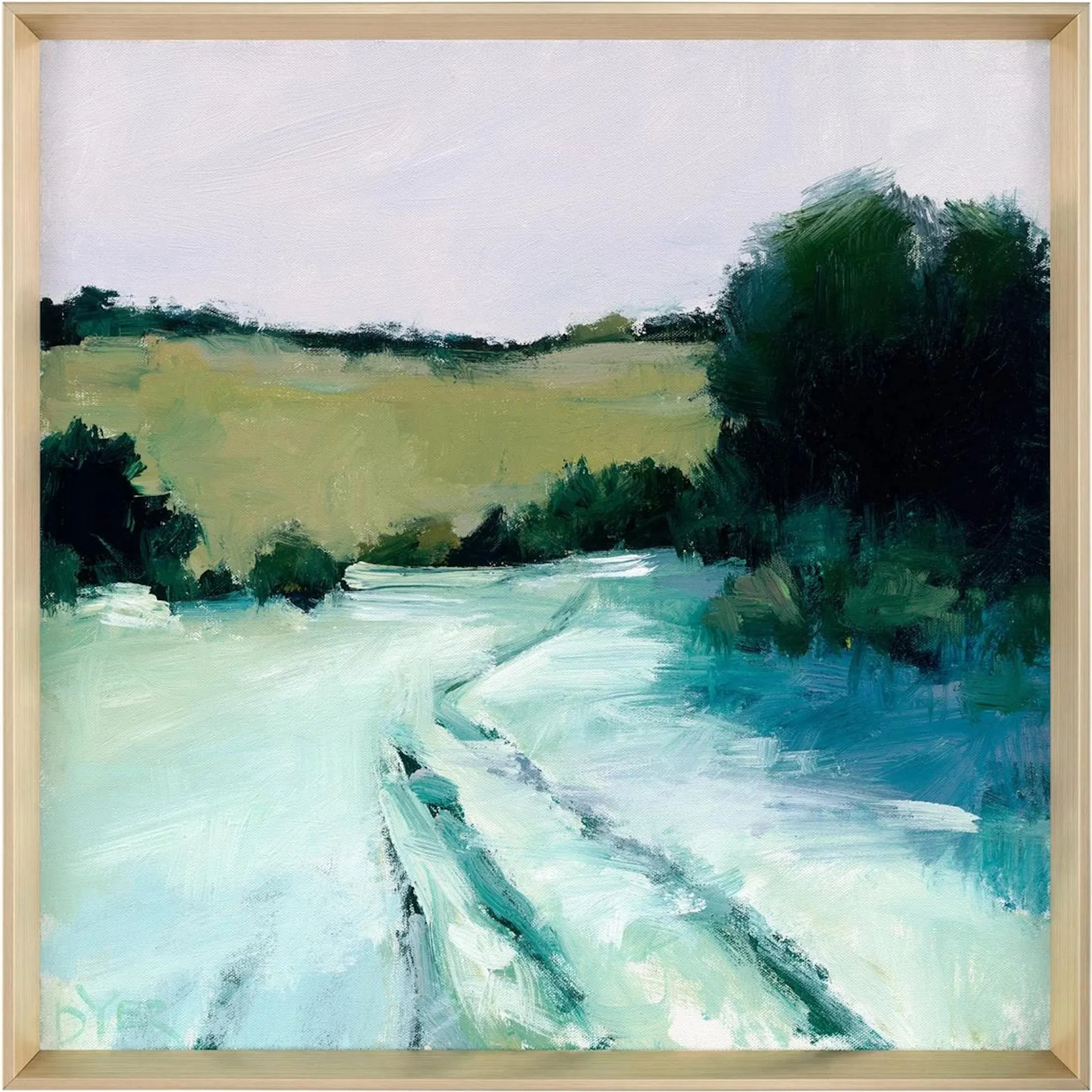 Janet Dyer's Tracks in the Snow