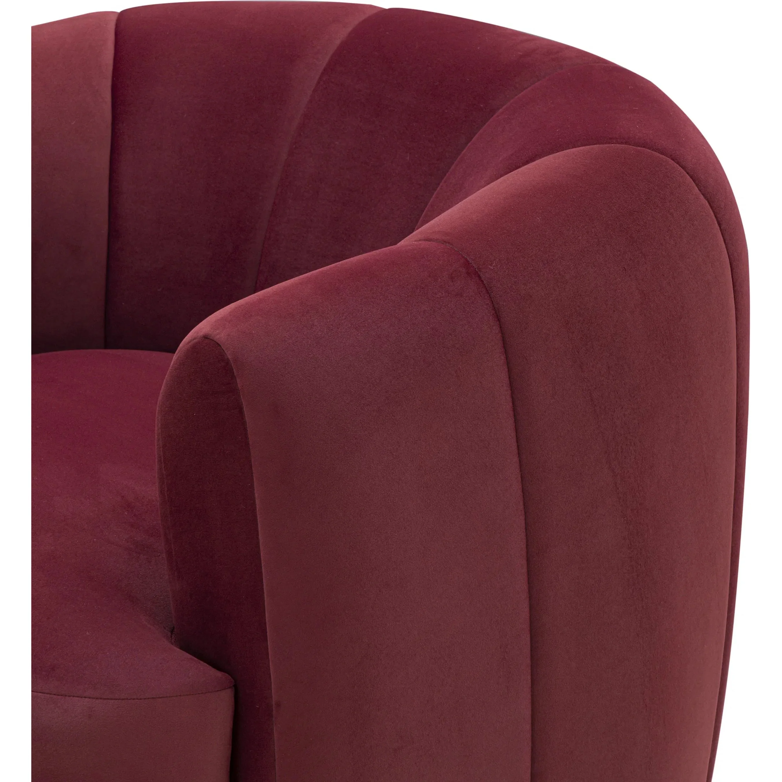 Jasmine Performance Velvet Swivel Accent Chair - Image 10