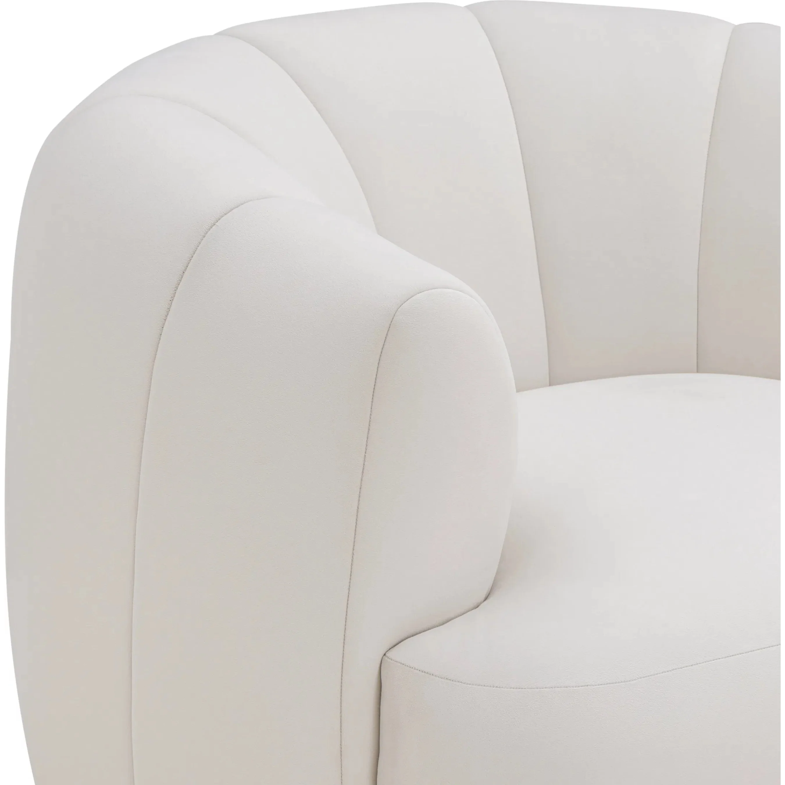 Jasmine Performance Velvet Swivel Accent Chair - Image 11
