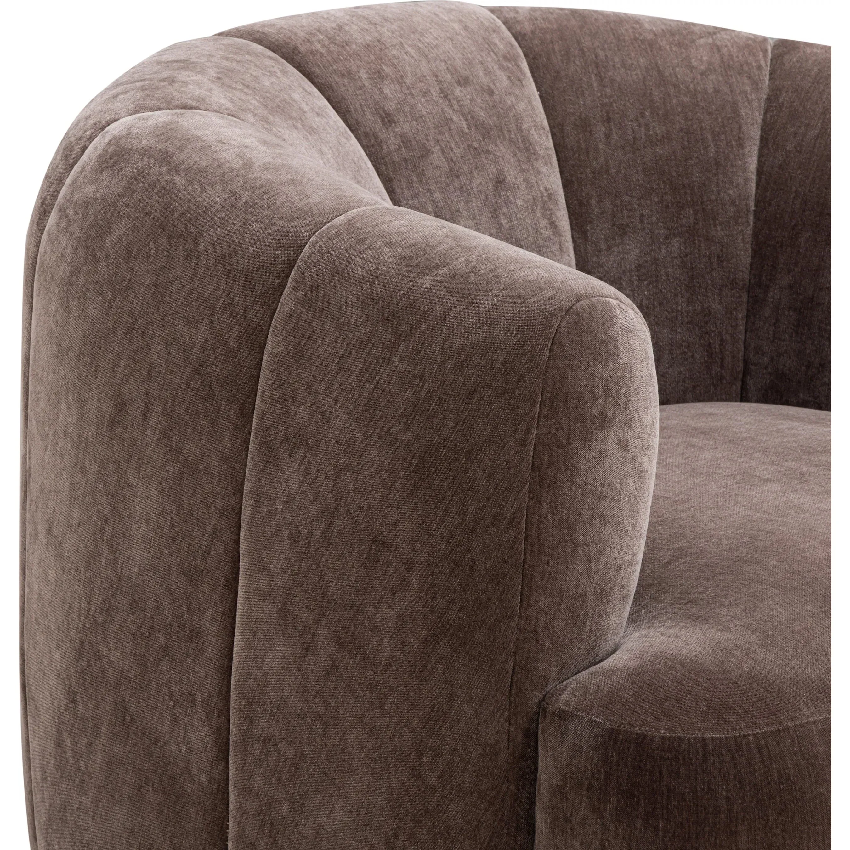 Jasmine Upcycled Contract-Grade Basketweave Swivel Accent Chair - Image 8