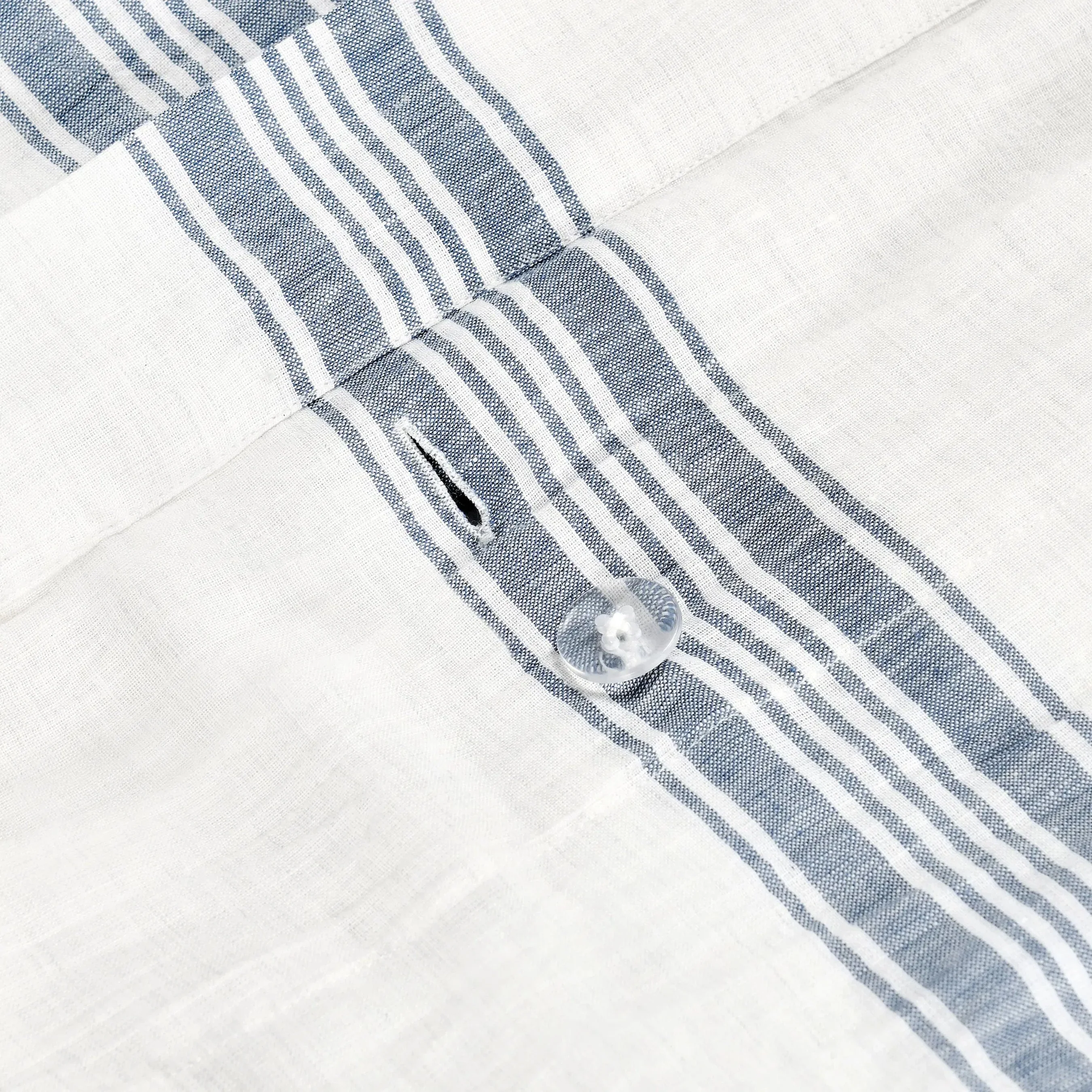 Jayson 3-Piece Linen Blend Fabric Duvet - Image 6