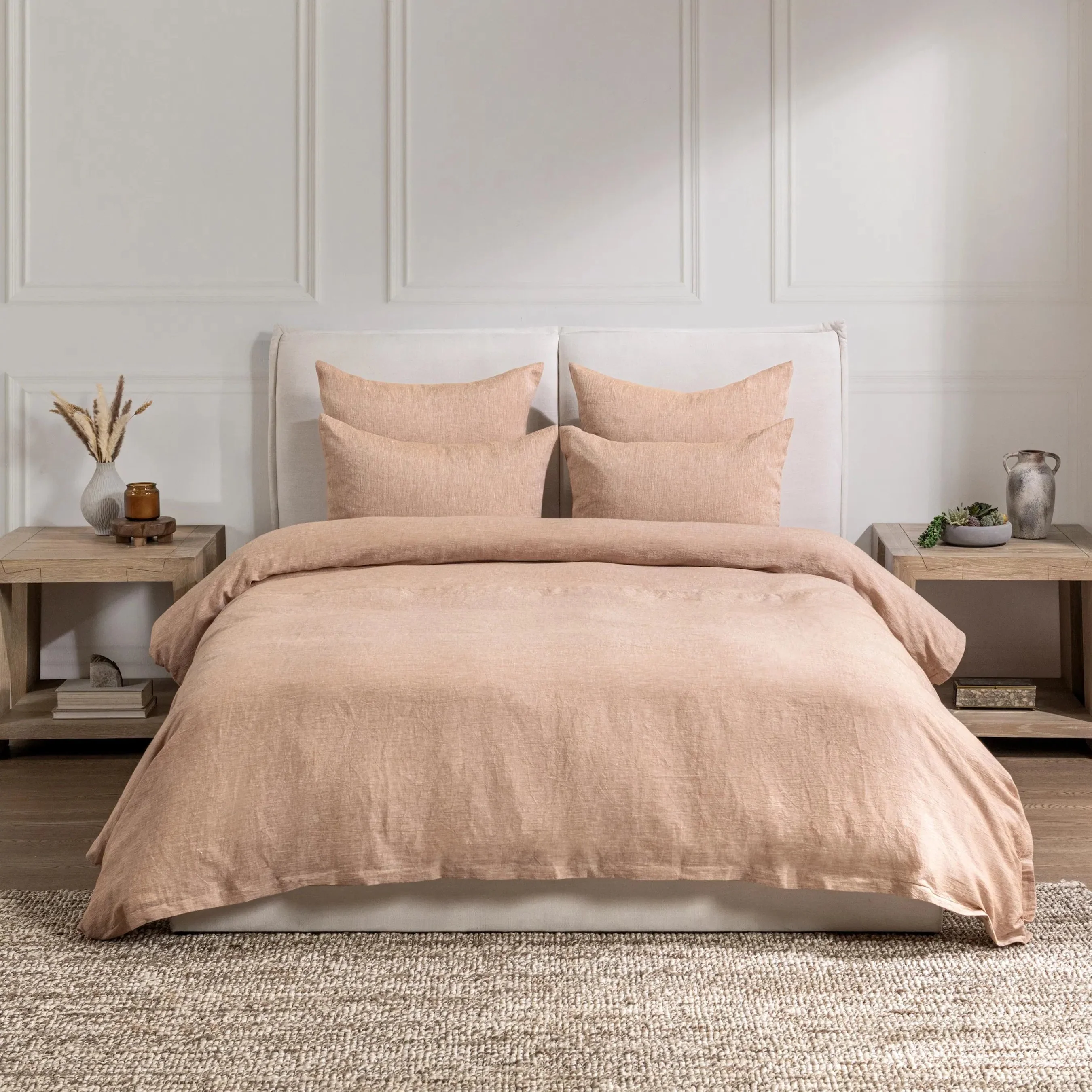 Jayson Clay Linen Cashmere Throw Pillow - Image 10