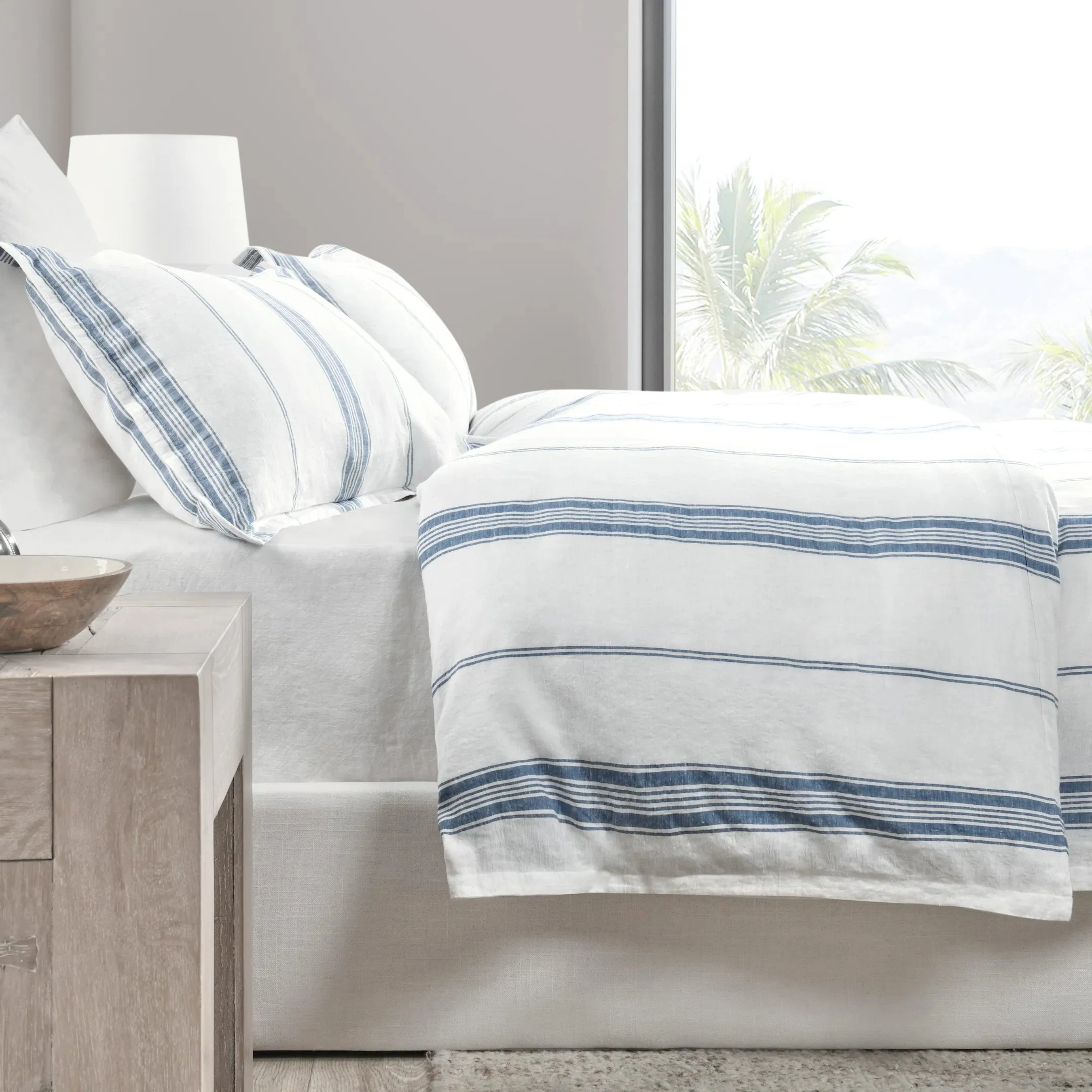 Jayson Linear Linen Cashmere Duvet - Image 10